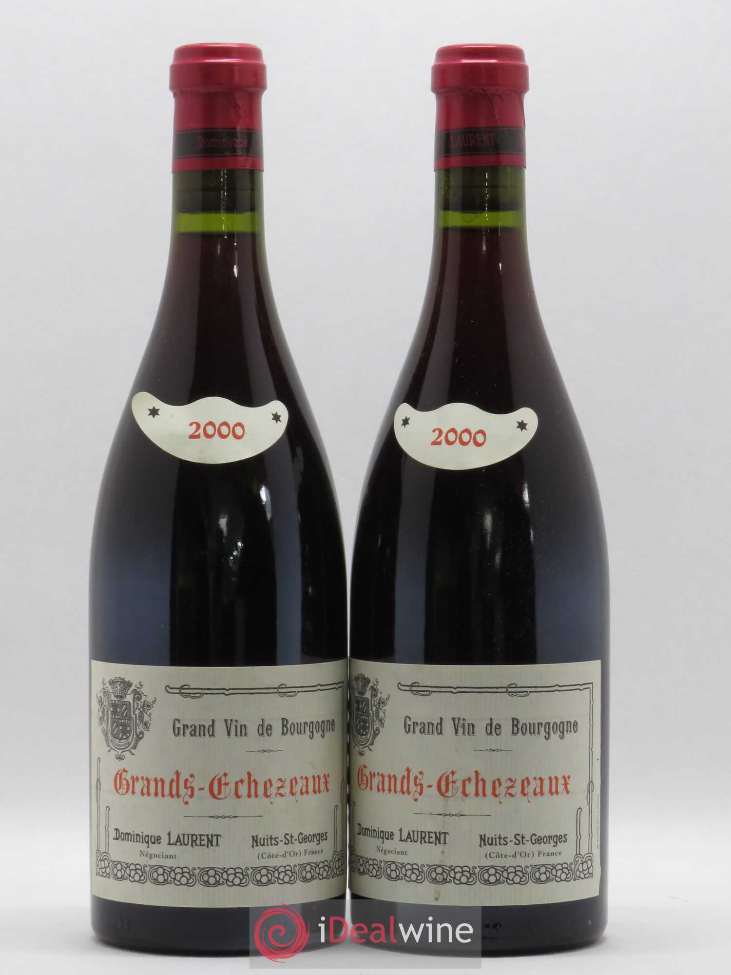 Grands-Echezeaux Grand Cru Dominique Laurent 2000 - Lot de 2 bouteilles - 0