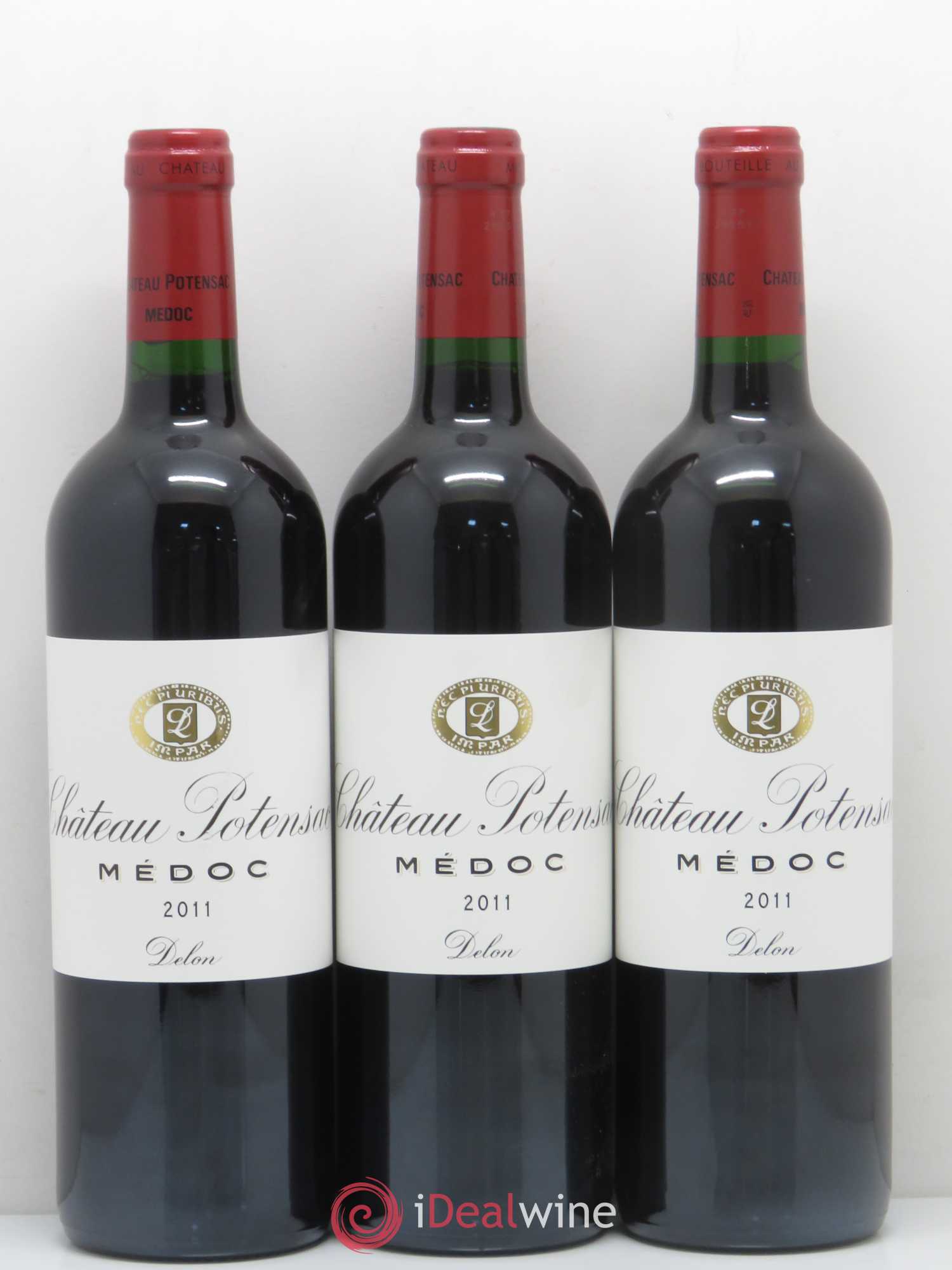Château Potensac 2011 - Lot de 3 bouteilles - 0