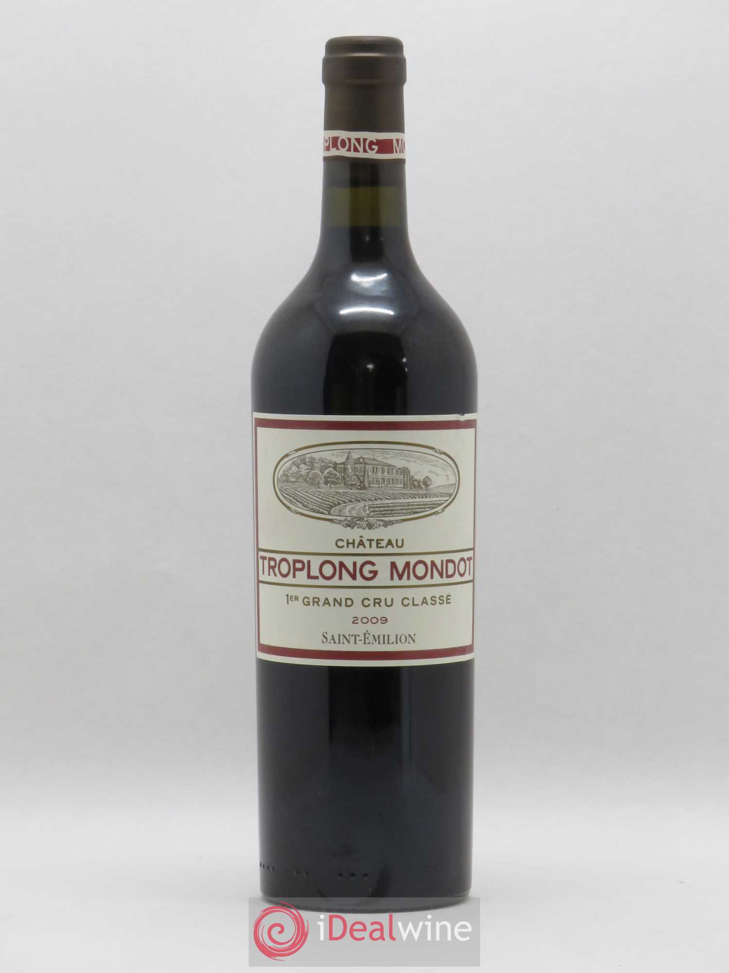 Château Troplong Mondot 1er Grand Cru Classé B 2009 - Lot de 1 bouteille - 0