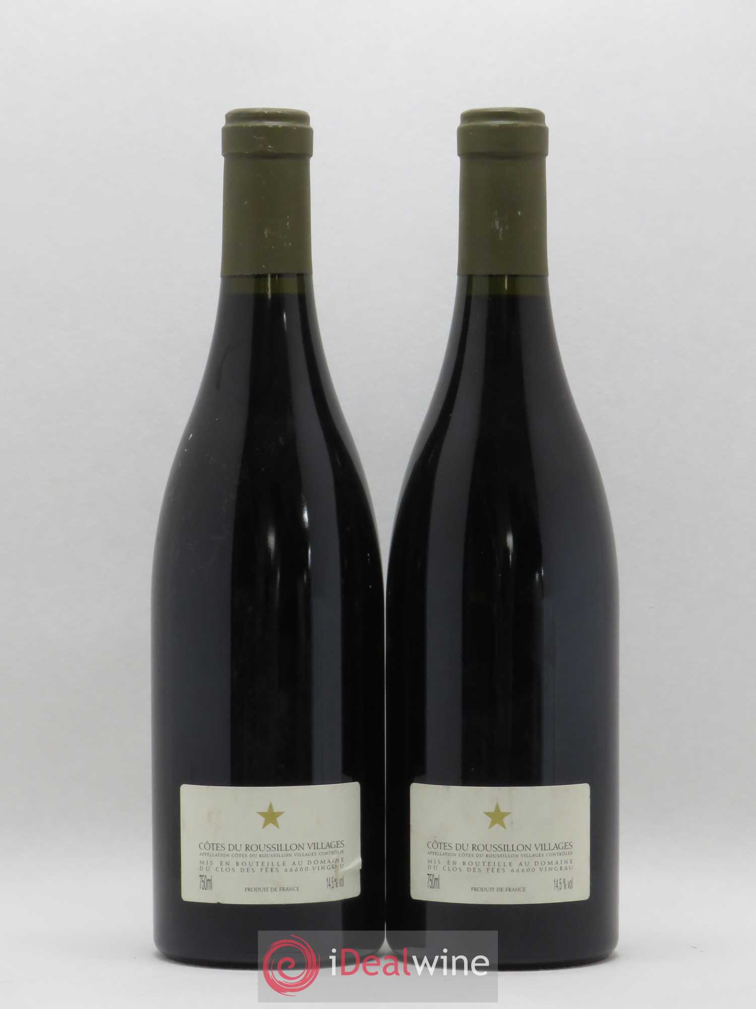 Côtes du Roussillon Villages Clos des Fées Hervé Bizeul 2000 - Lot de 2 bouteilles - 1