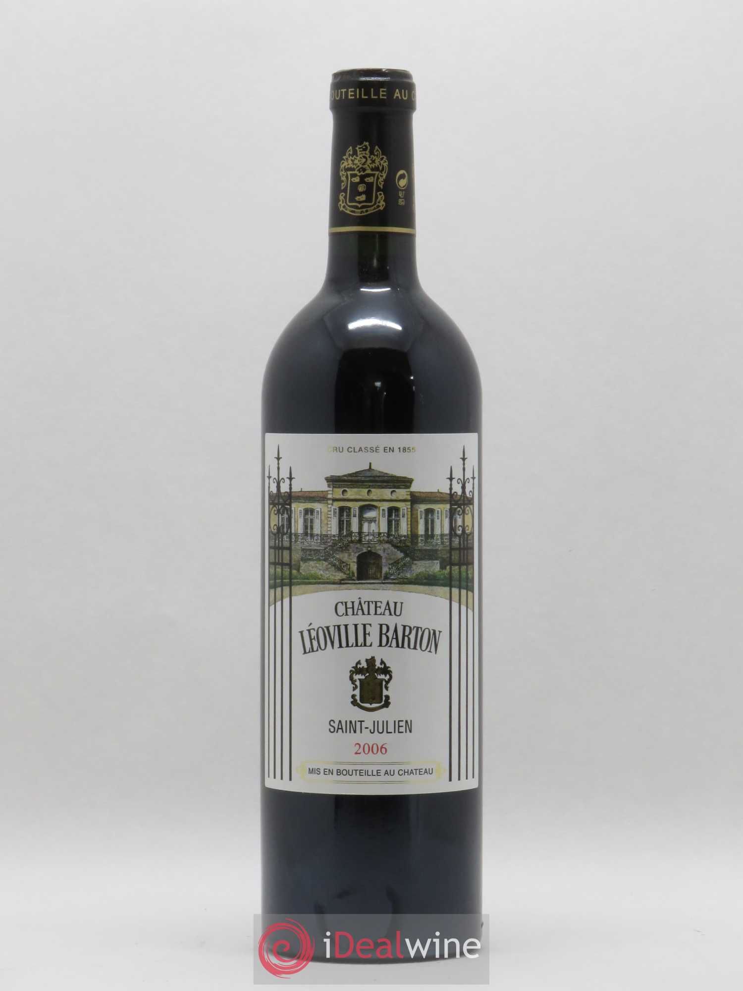 Château Léoville Barton 2ème Grand Cru Classé 2006 - Lot de 1 bouteille - 0