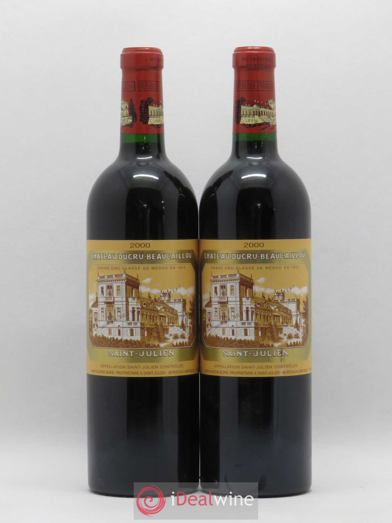 Château Ducru Beaucaillou 2ème Grand Cru Classé 2000 - Lot de 2 bouteilles - 0