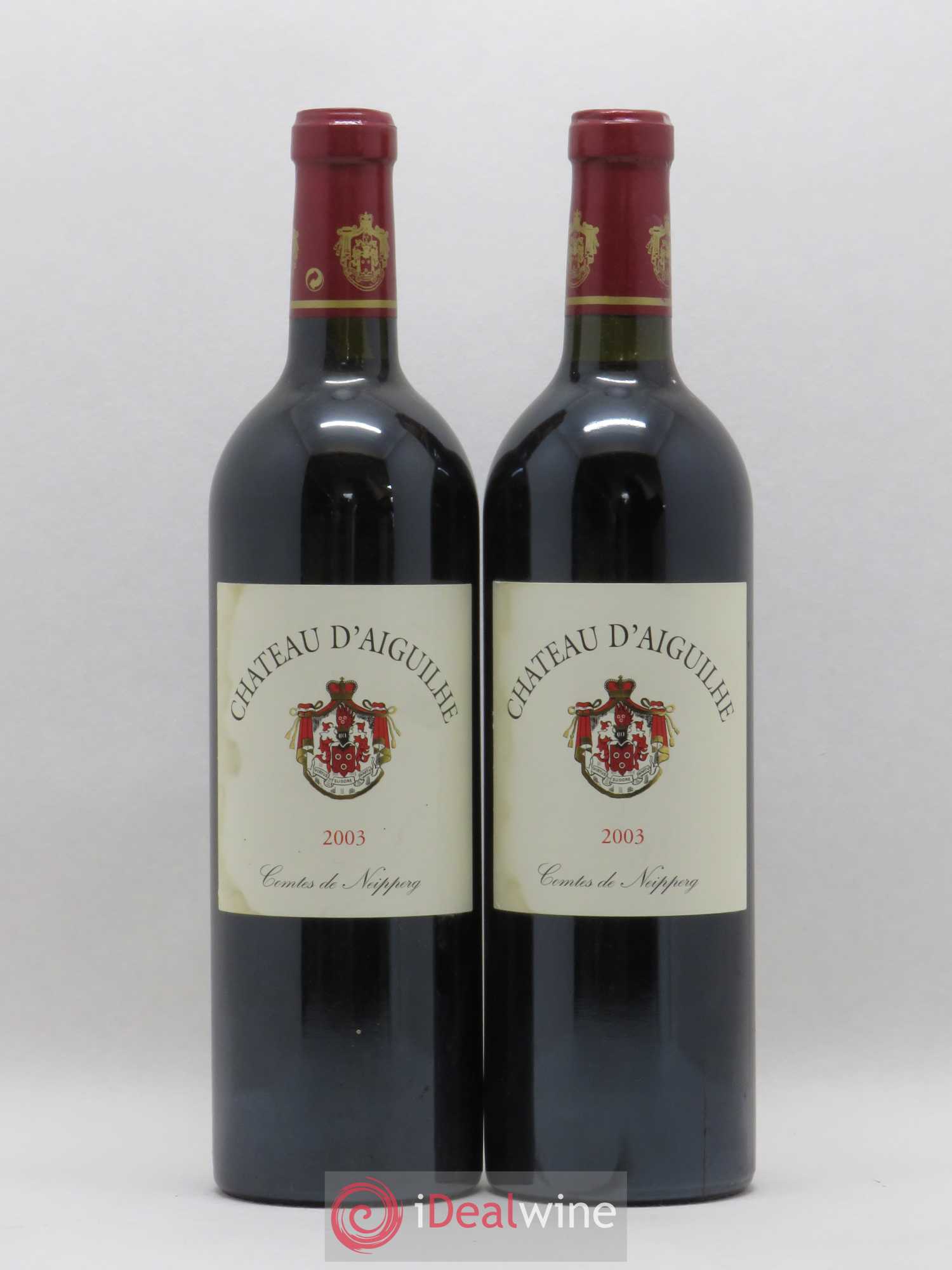 Château d' Aiguilhe 2003 - Lot de 2 bouteilles - 0