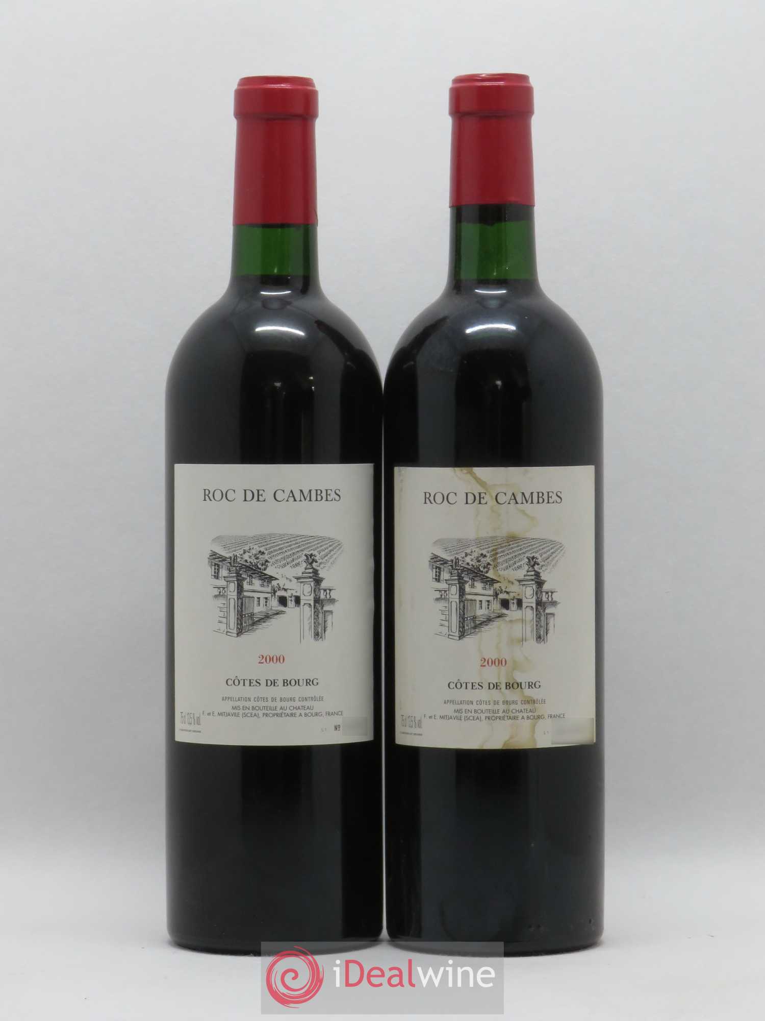 Roc de Cambes 2000 - Lotto di 2 bottiglie - 0