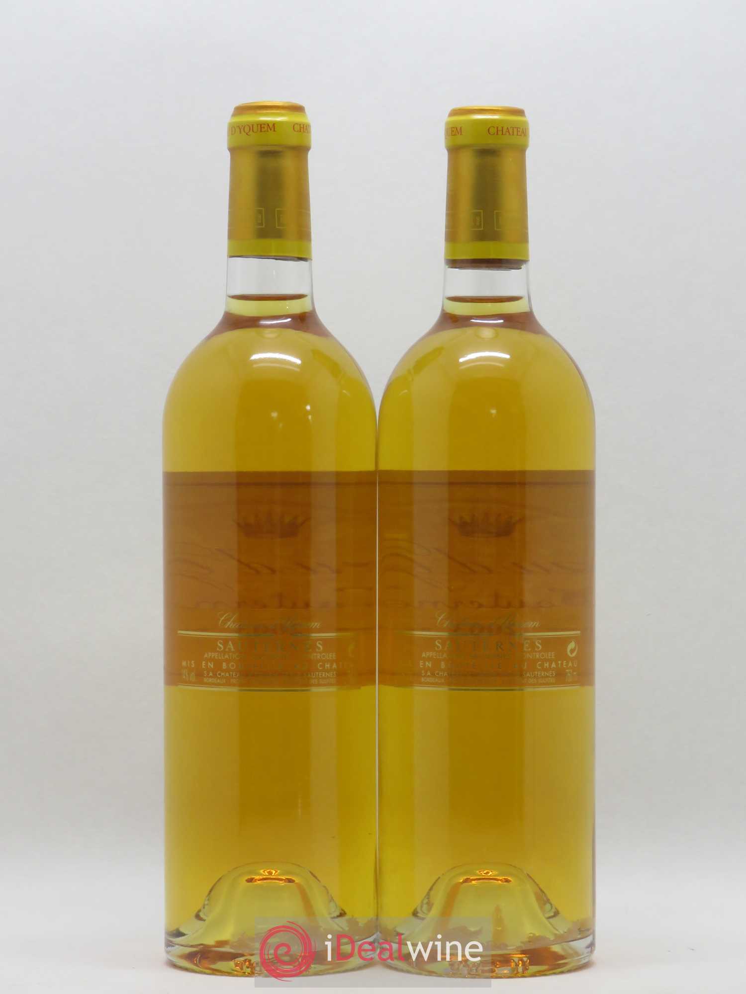 Château d' Yquem 1er Cru Classé Supérieur 2003 - Lotto di 2 bottiglie - 1