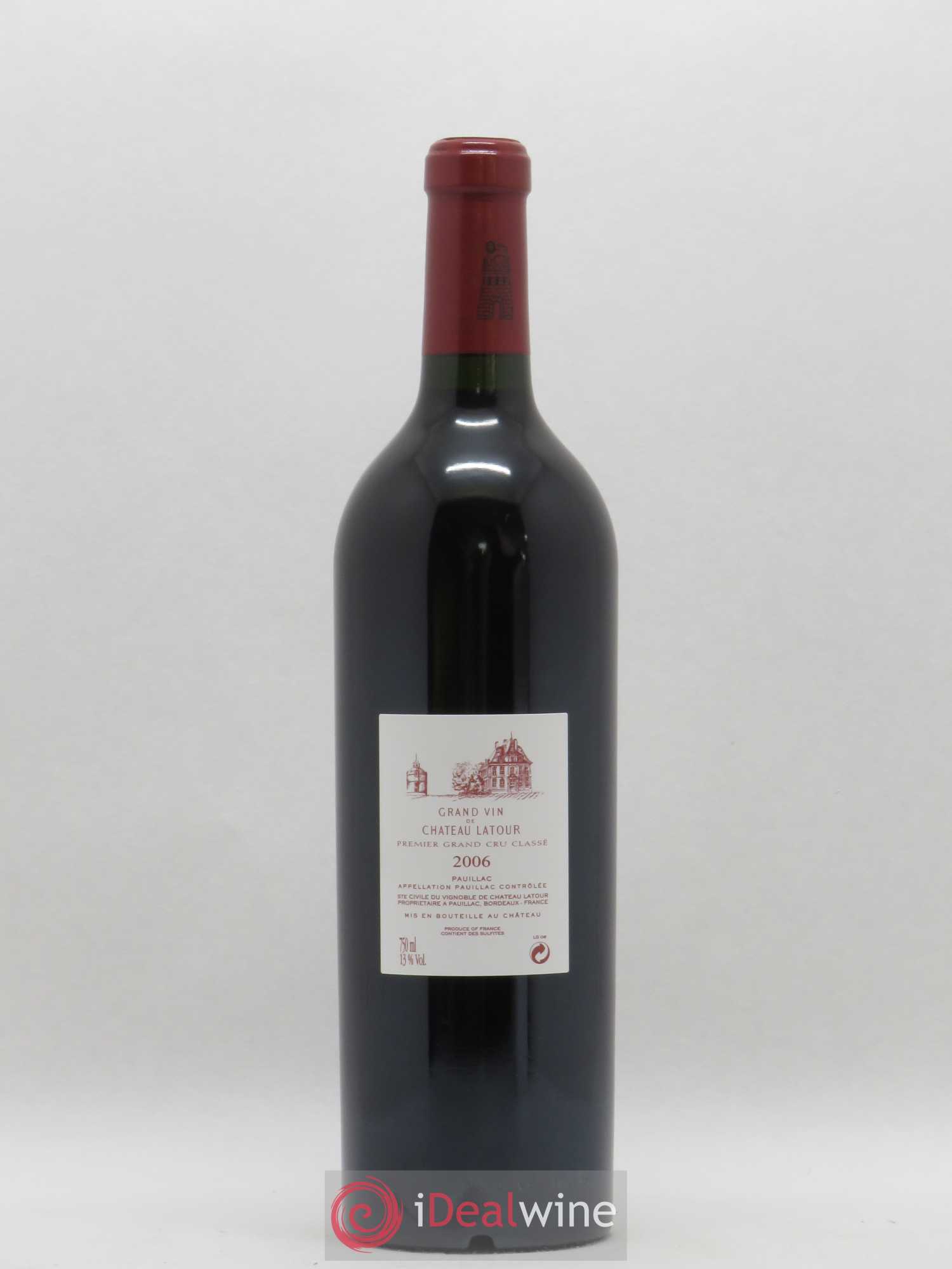 Château Latour 1er Grand Cru Classé 2006 - Lot de 1 bouteille - 1