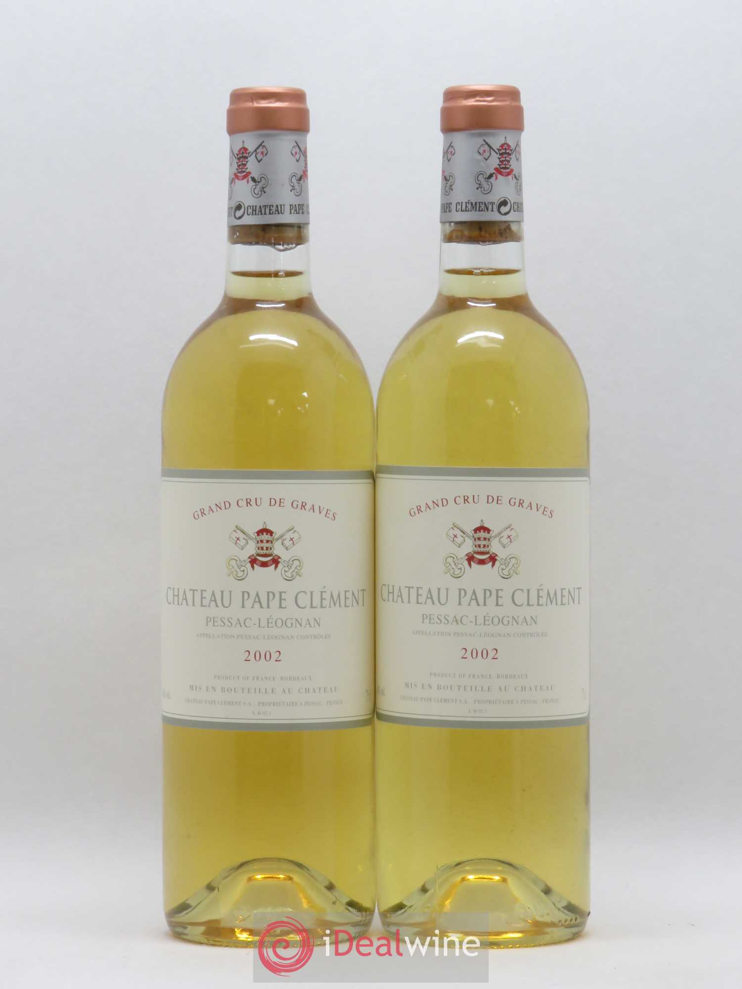 Château Pape Clément 2002 - Lot de 2 bouteilles - 0