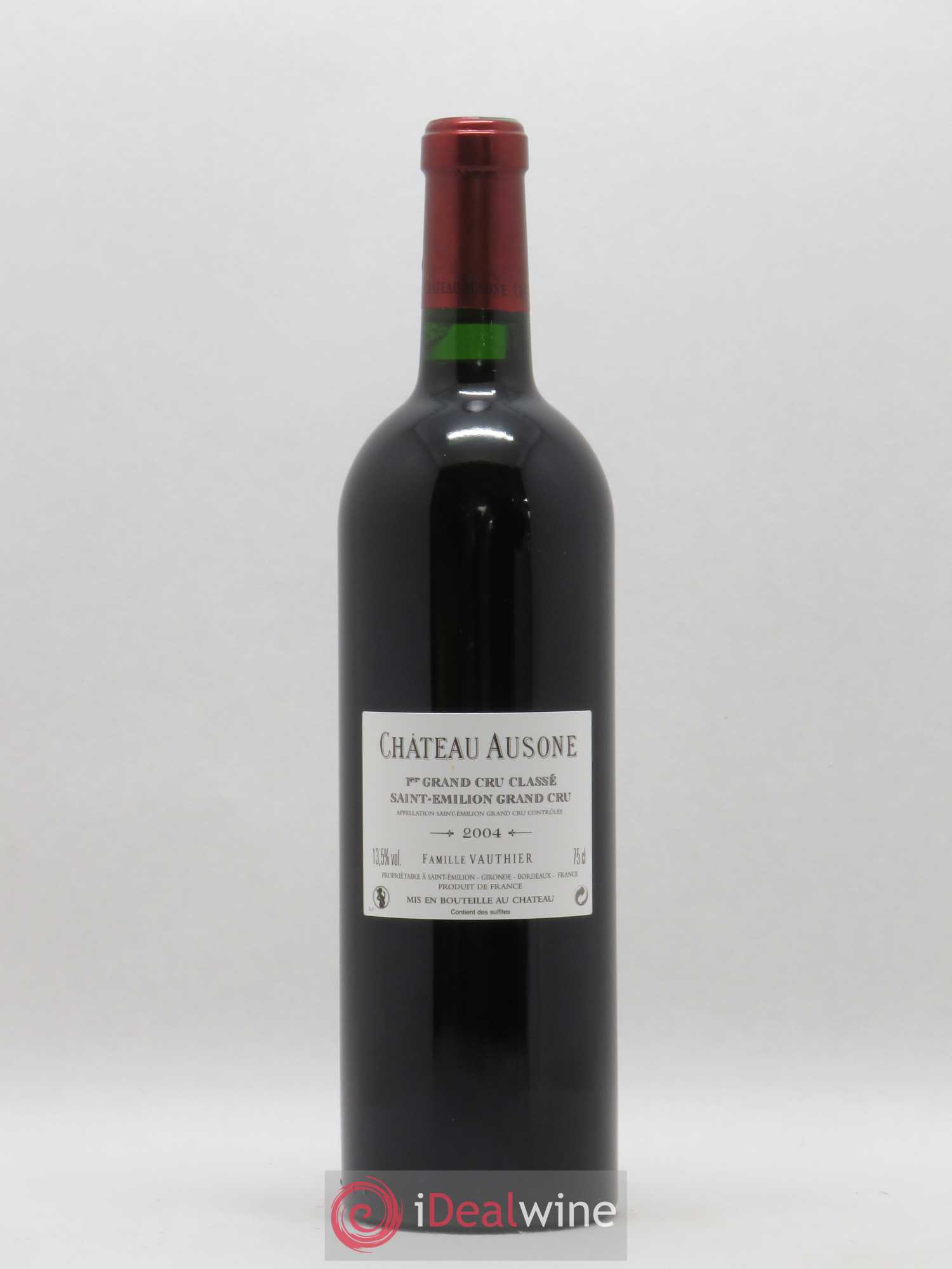 Château Ausone 1er Grand Cru Classé A 2004 - Lot de 1 bouteille - 1