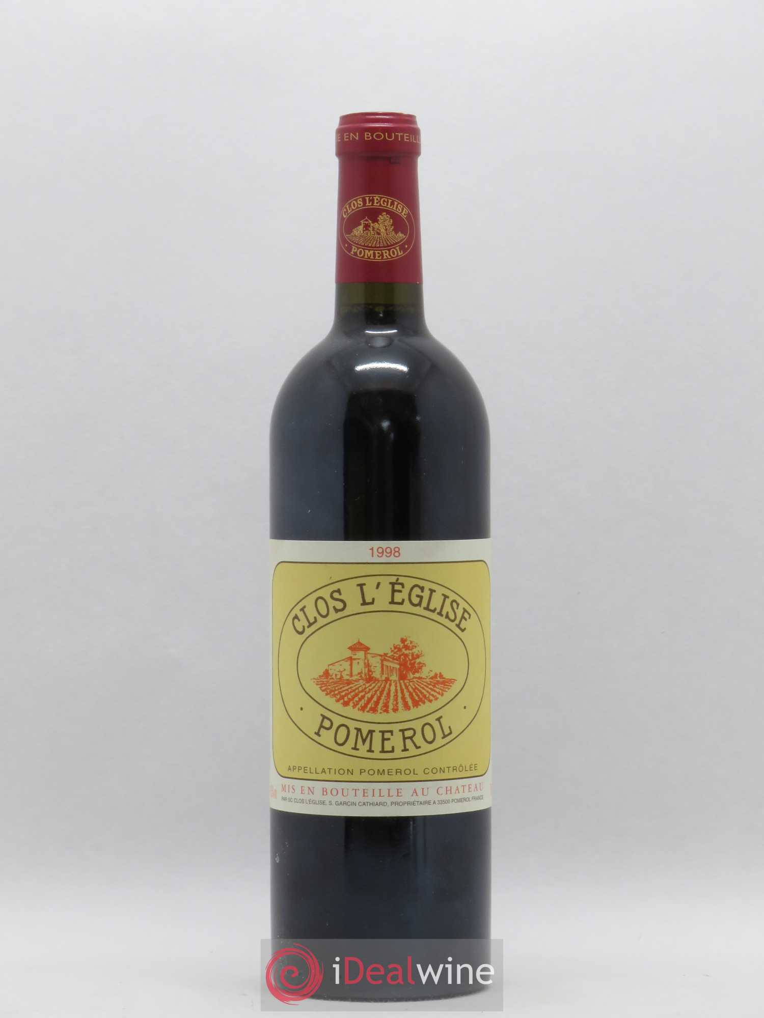 Clos l'Eglise 1998 - Lot de 1 bouteille - 0