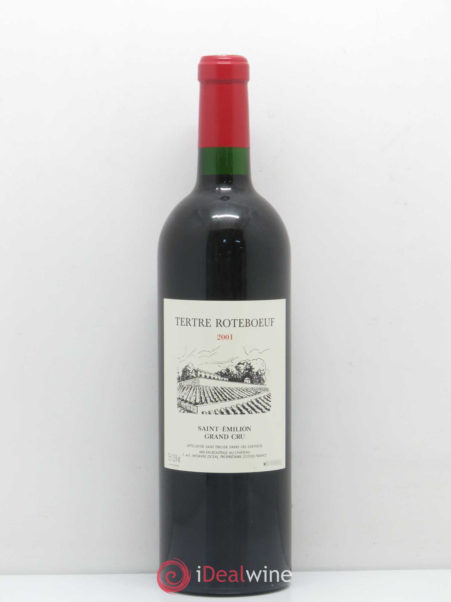 Château Tertre Roteboeuf 2001 - Lot de 1 bouteille - 0