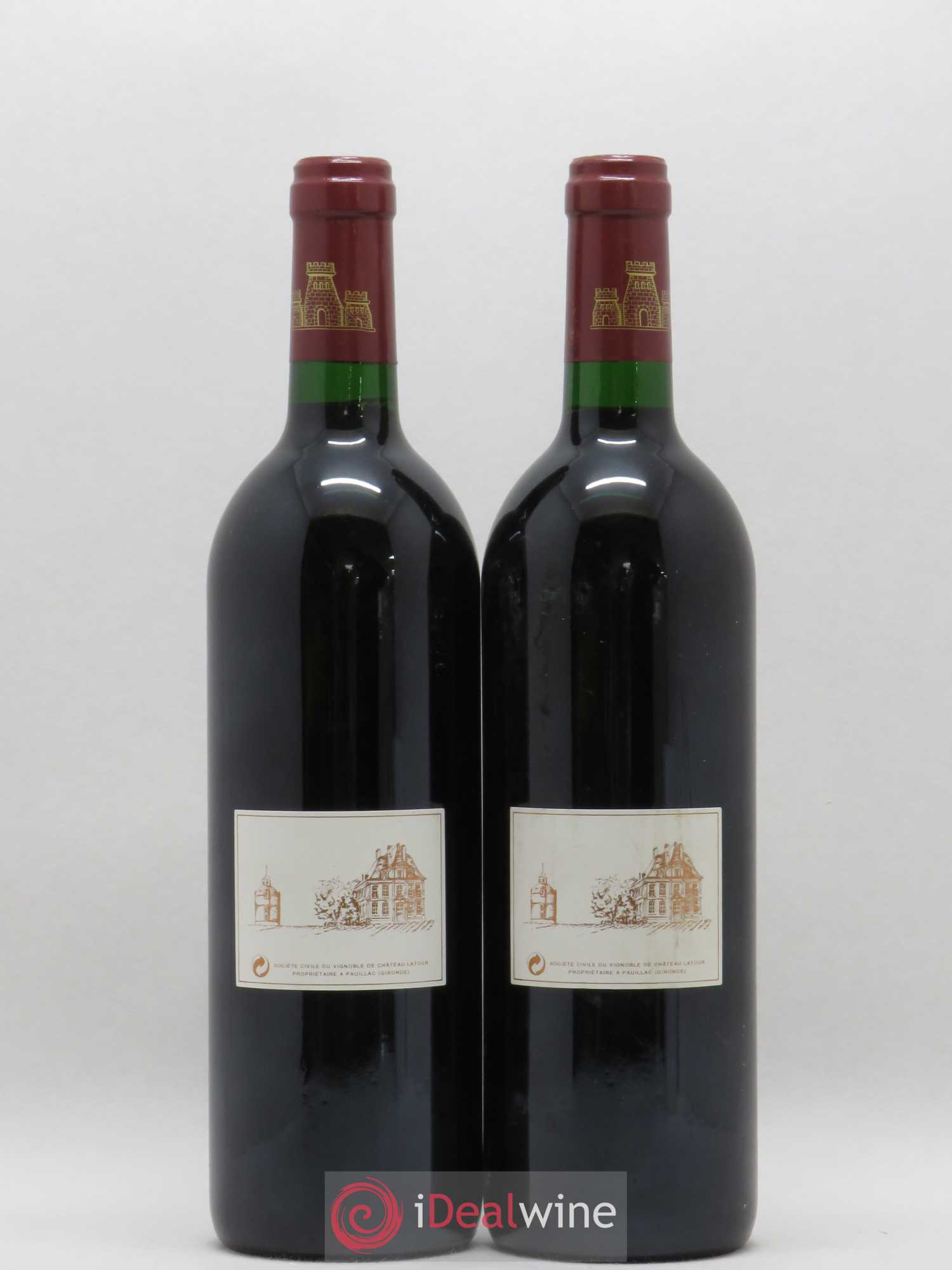 Les Forts de Latour Second Vin 1995 - Lot de 2 bouteilles - 1