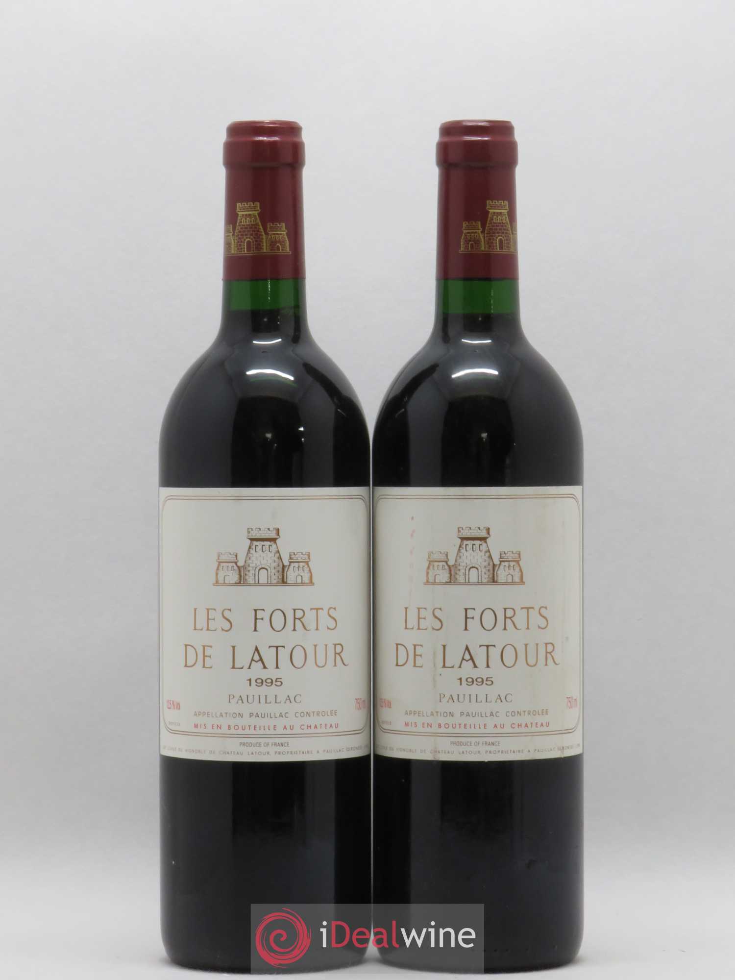 Les Forts de Latour Second Vin 1995 - Lot de 2 bouteilles - 0