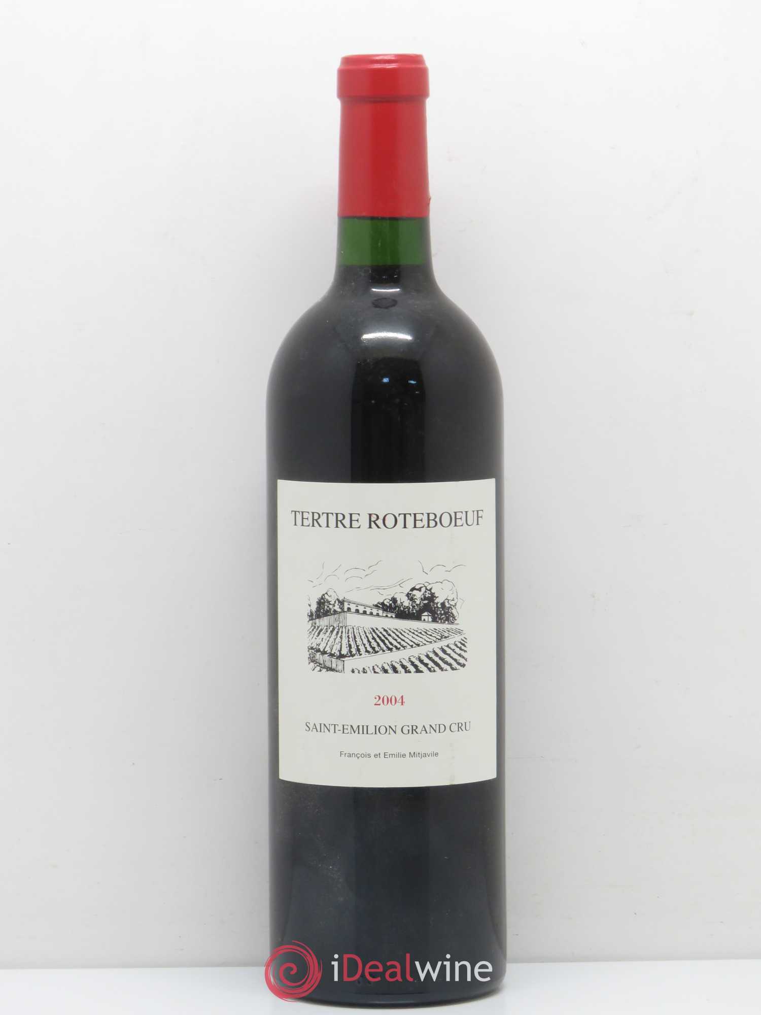 Château Tertre Roteboeuf 2004 - Lot de 1 bouteille - 0