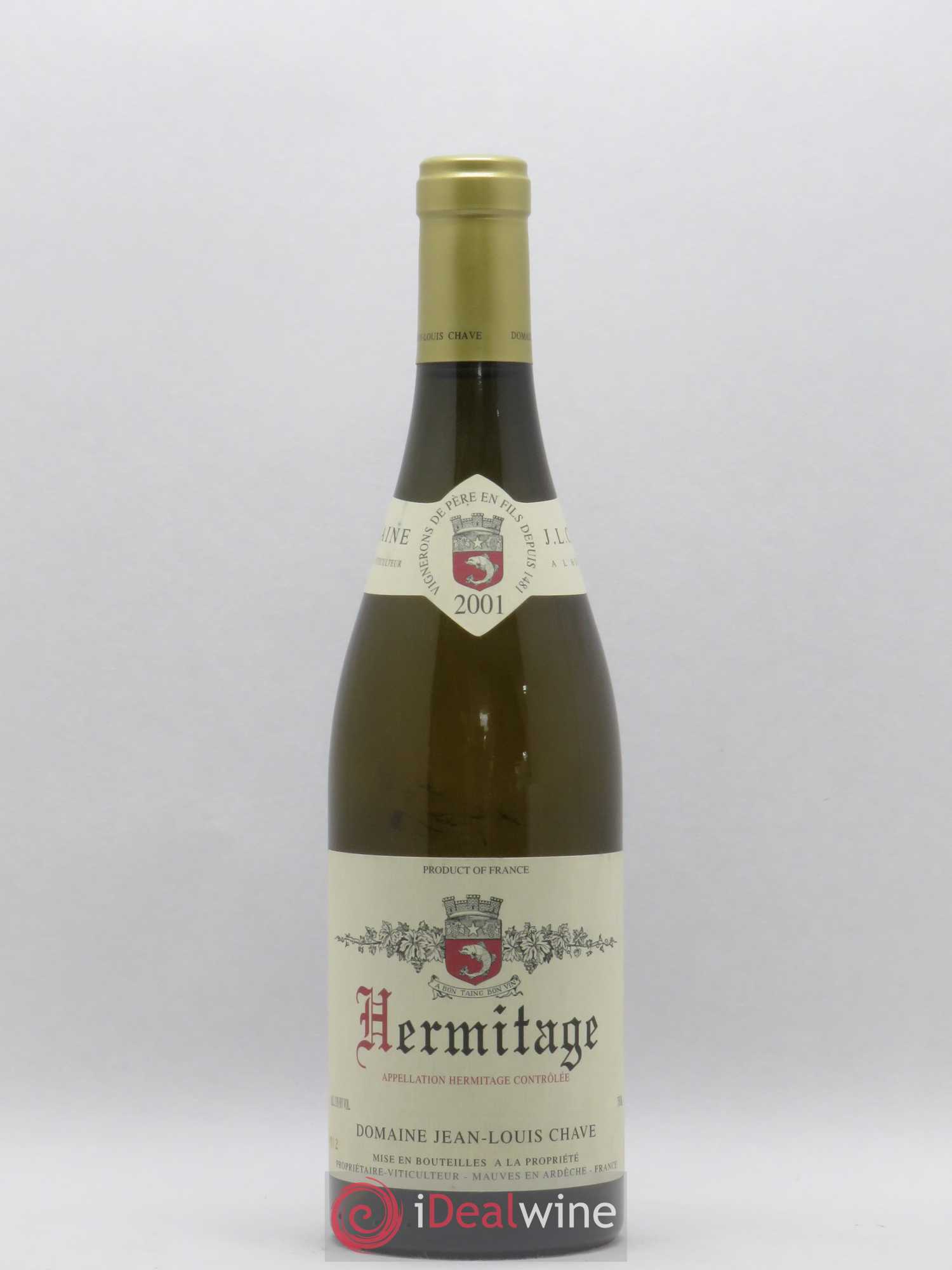 Hermitage Jean-Louis Chave 2001 - Lot de 1 bouteille - 0