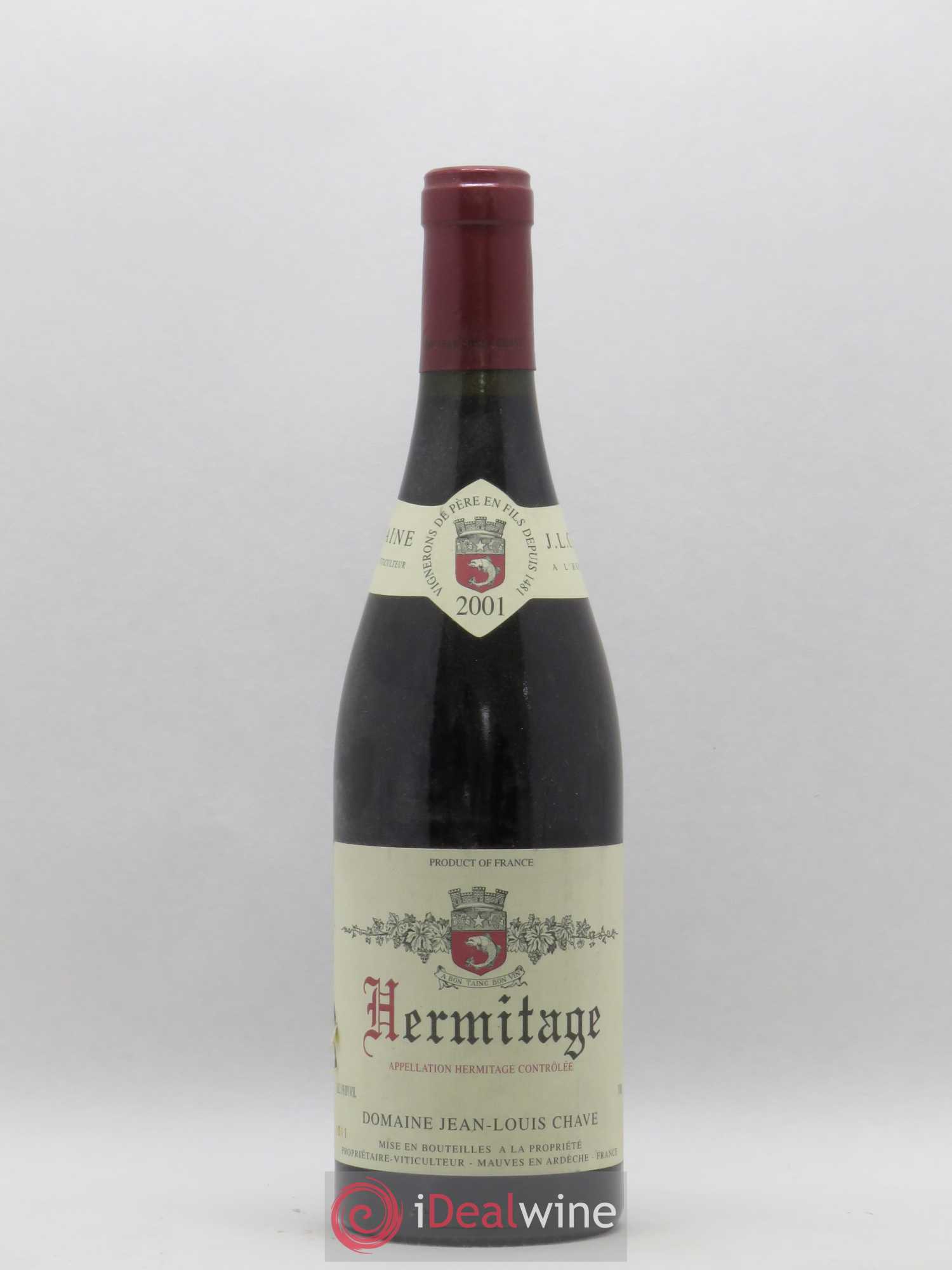 Hermitage Jean-Louis Chave 2001 - Lot de 1 bouteille - 0