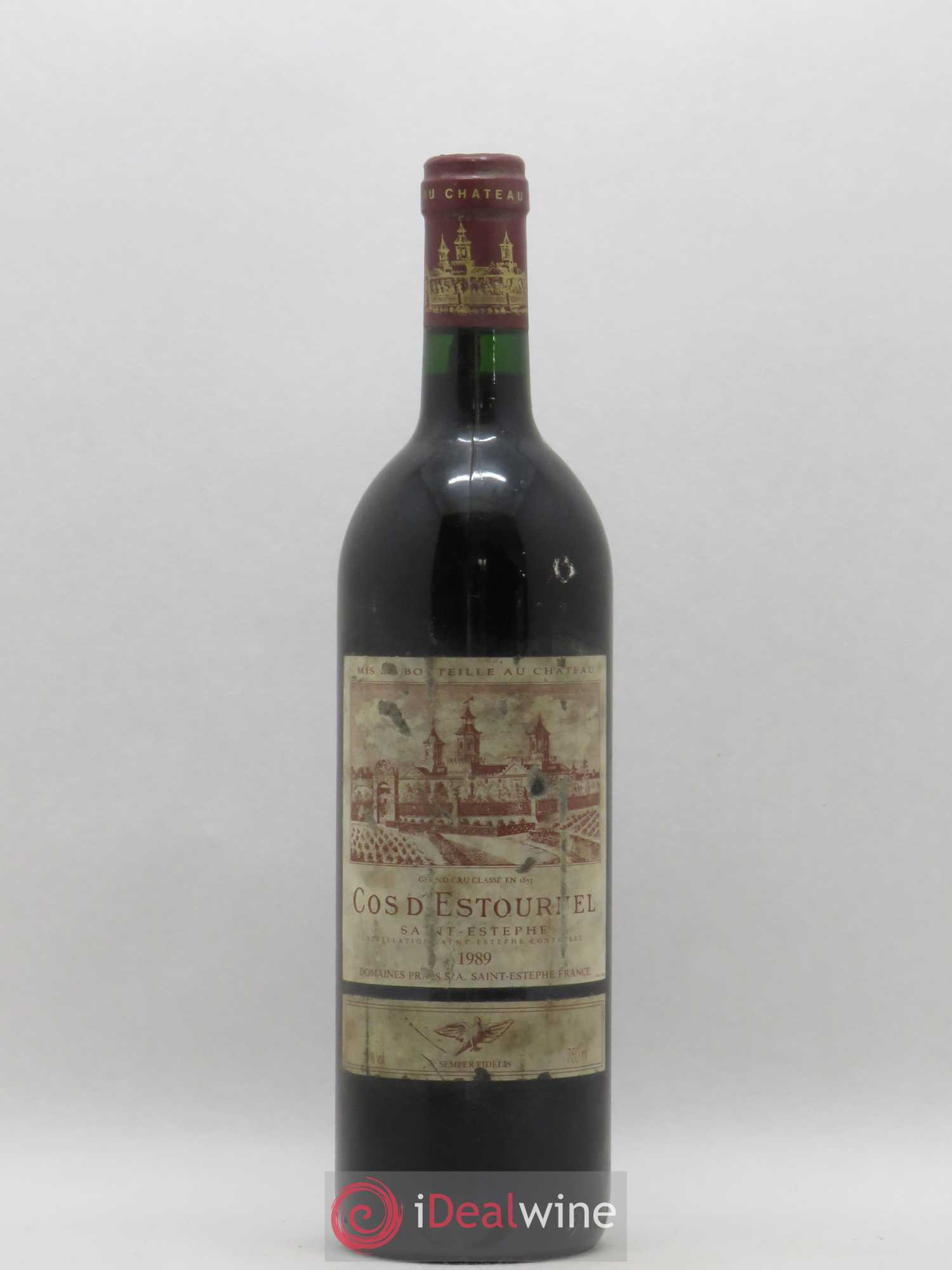 Cos d'Estournel 2ème Grand Cru Classé 1989 - Lot de 1 bouteille - 0