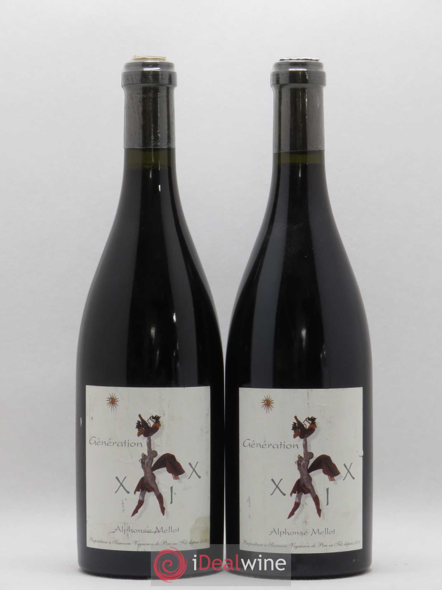 Sancerre Génération XIX Alphonse Mellot 2002 - Lot de 2 bouteilles - 0