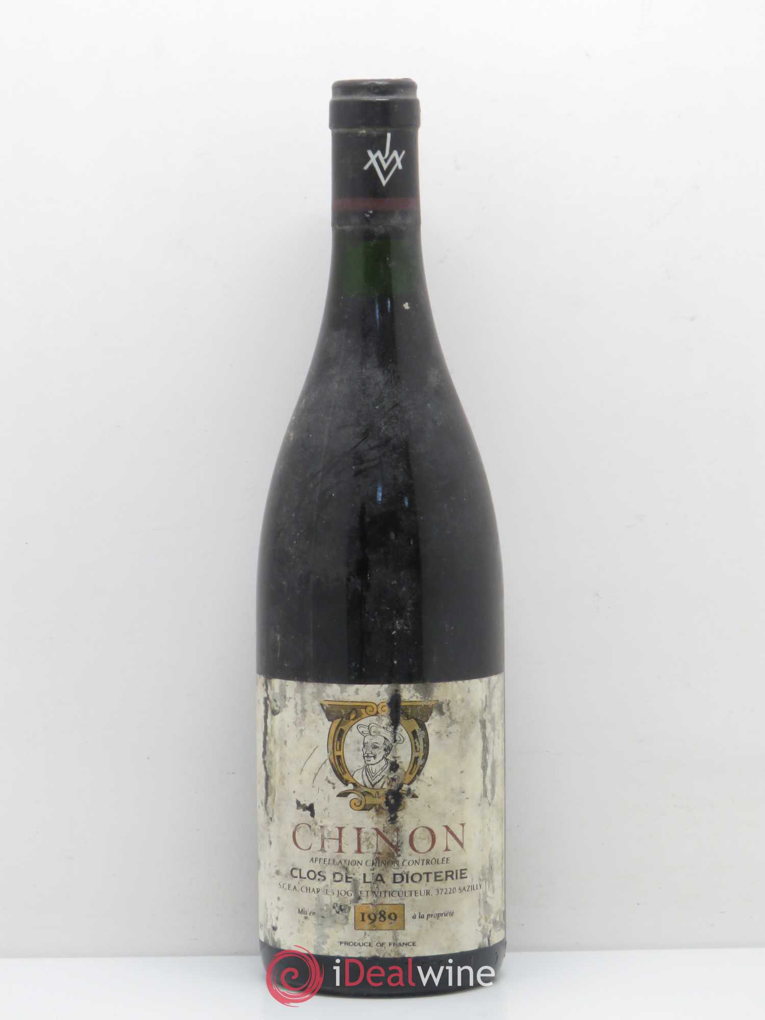 Chinon Clos de La Dioterie Charles Joguet 1989 - Lot de 1 bouteille - 0
