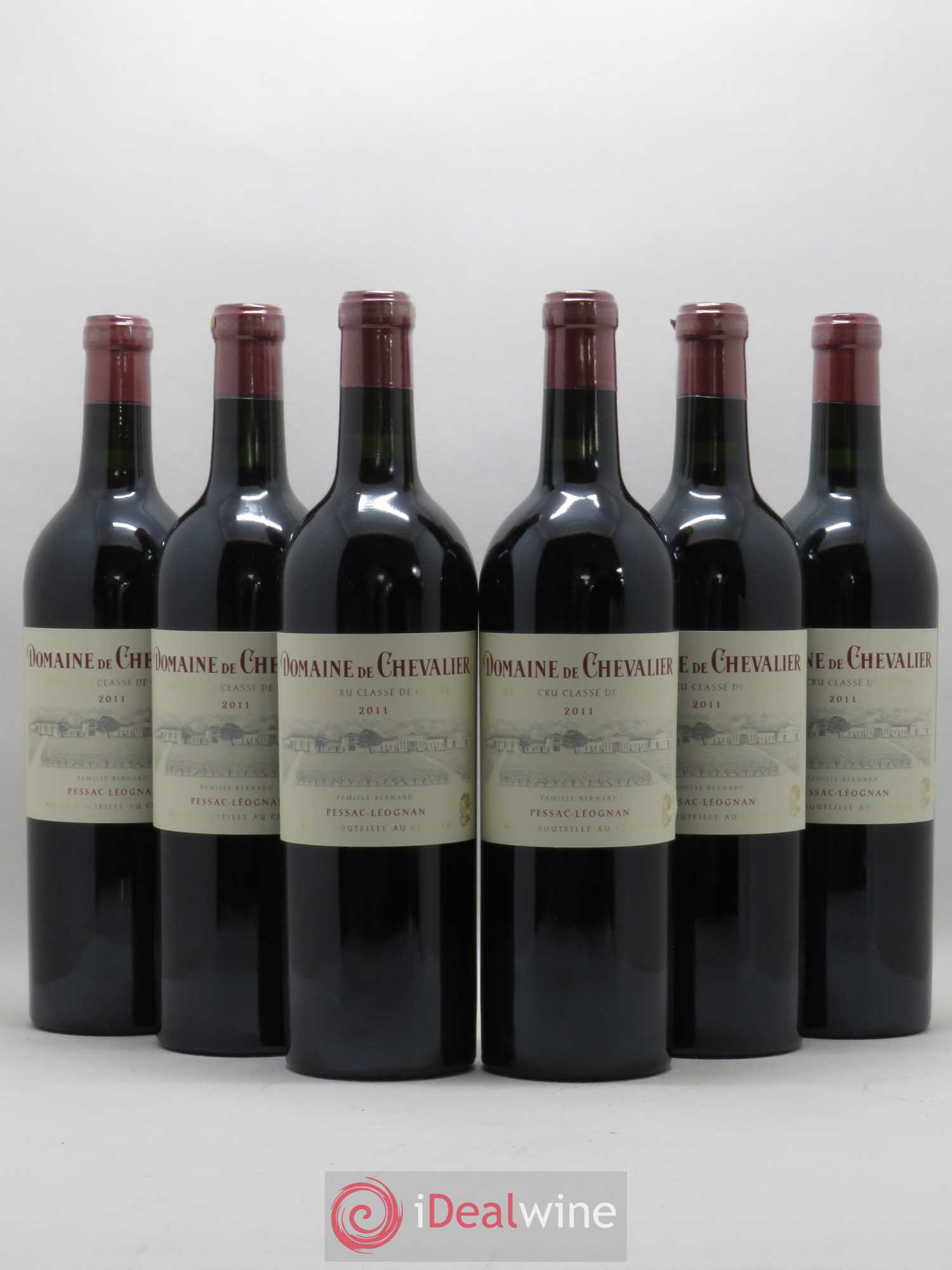 Domaine de Chevalier Cru Classé de Graves 2011 - Lot de 6 bouteilles - 0