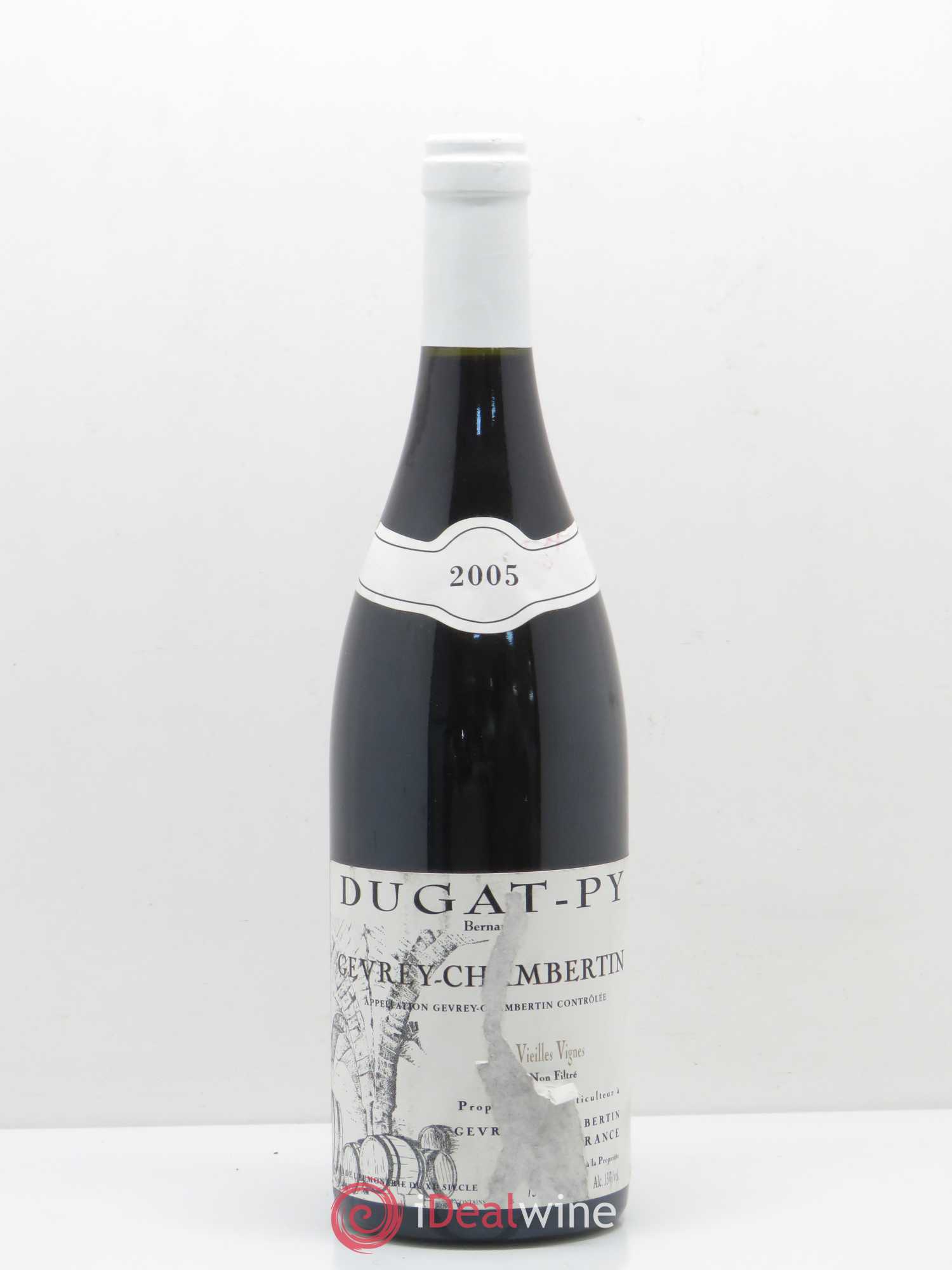 Gevrey-Chambertin Vieilles Vignes Dugat-Py 2005 - Lot de 1 bouteille - 0