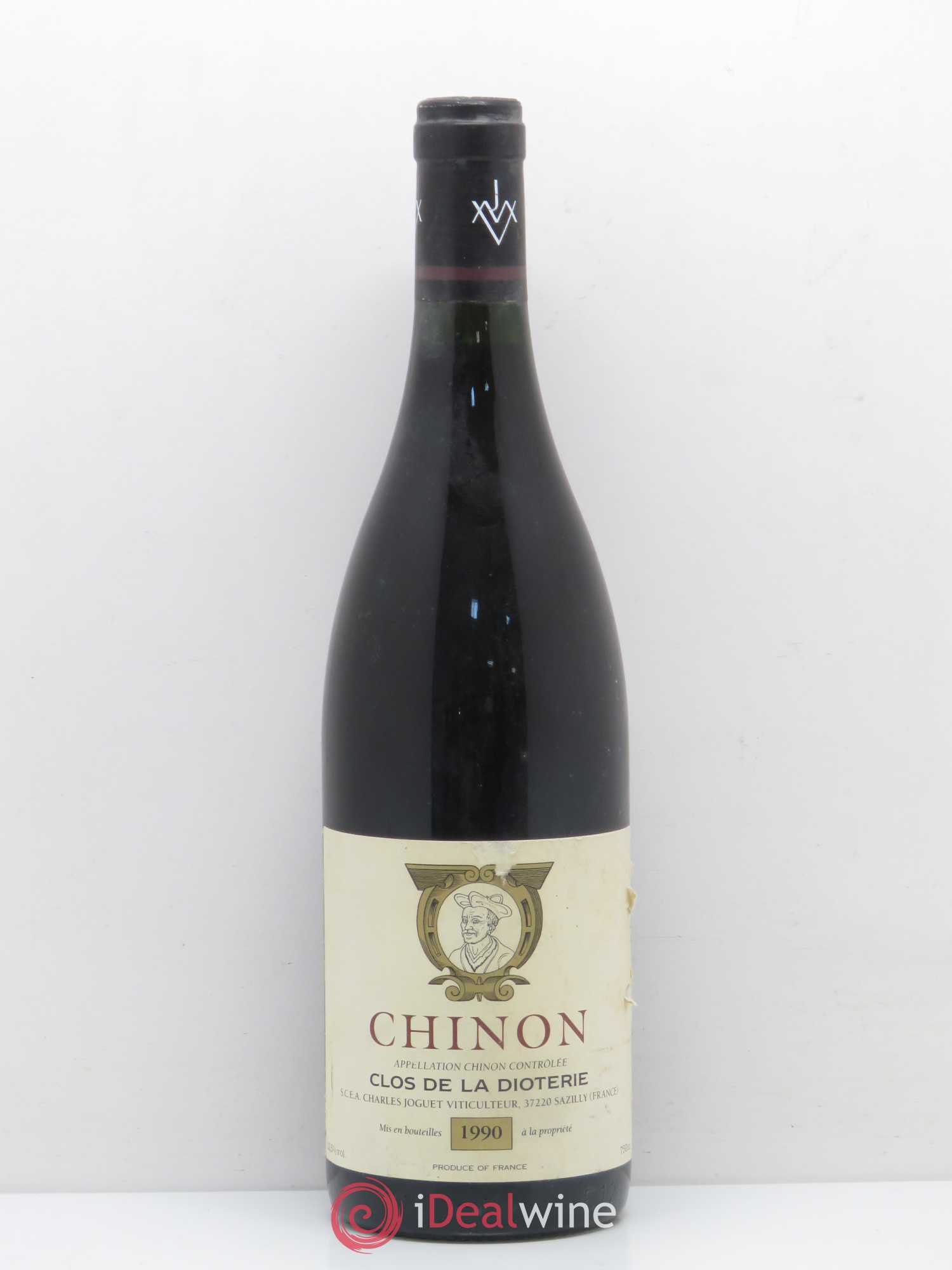 Chinon Clos de La Dioterie Charles Joguet 1990 - Lot de 1 bouteille - 0