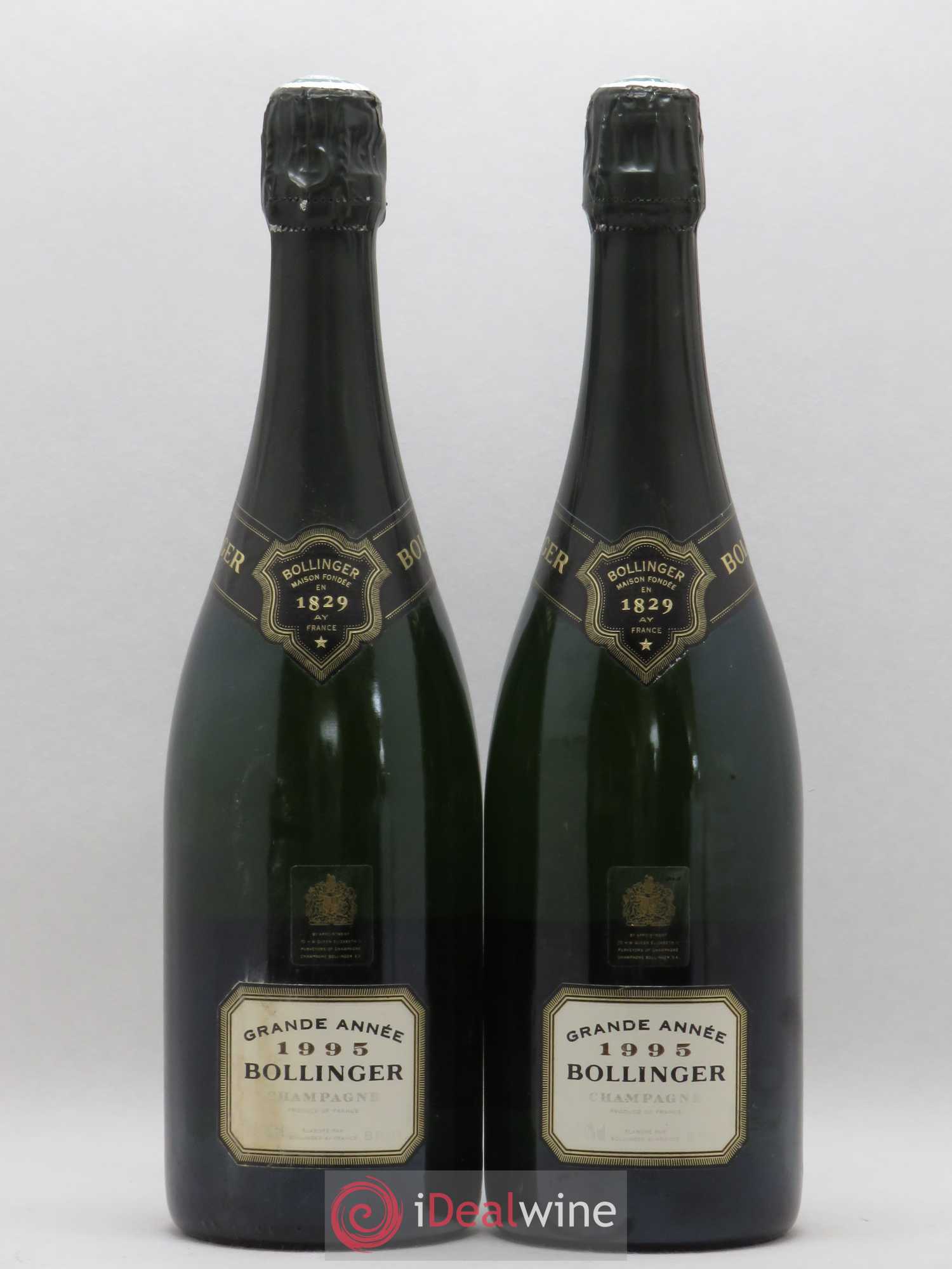 La Grande Année Brut Bollinger 1995 - Lot de 2 bouteilles - 0