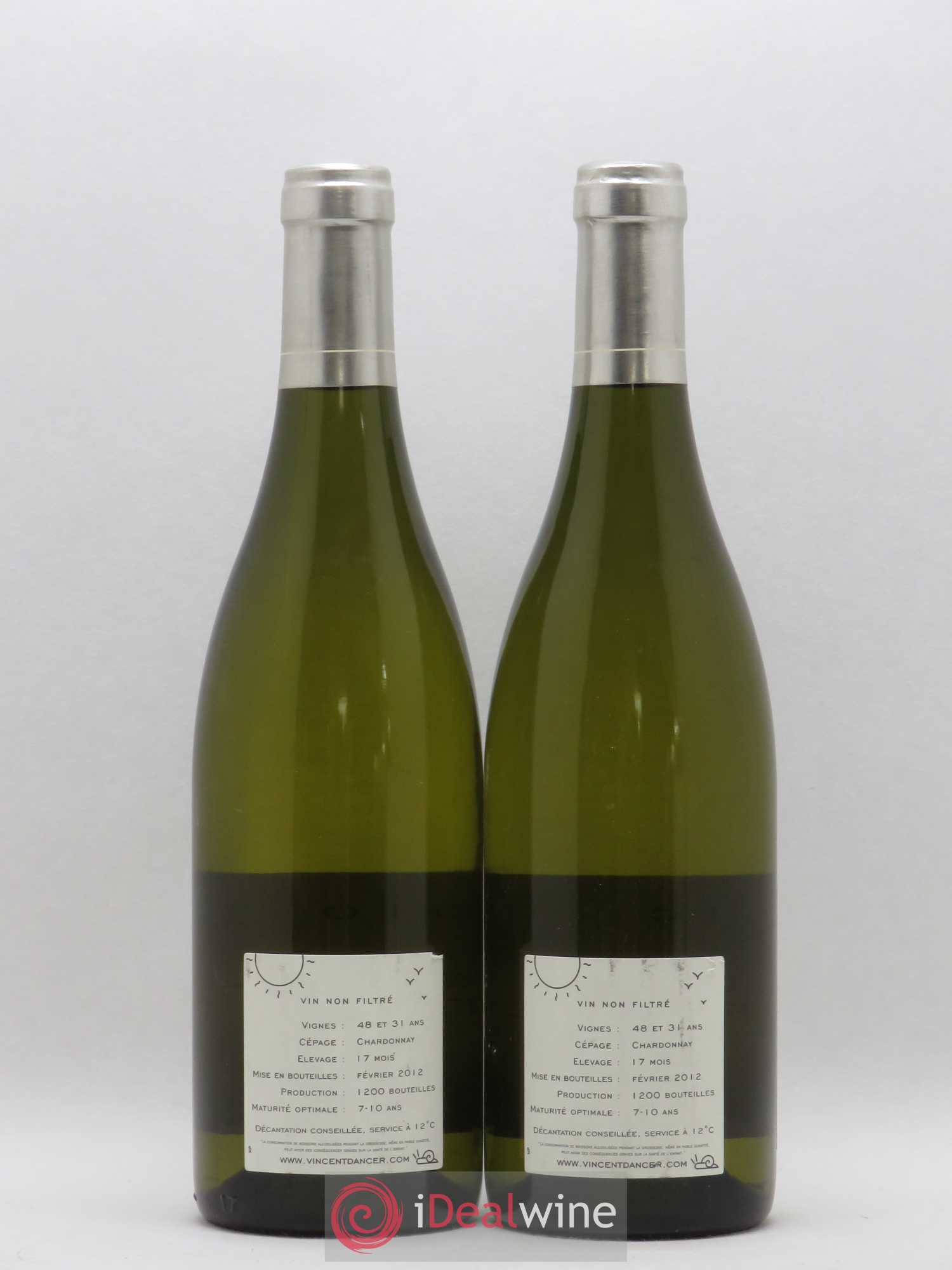 Meursault 1er Cru Perrières Vincent Dancer 2010 - Lot de 2 bouteilles - 1