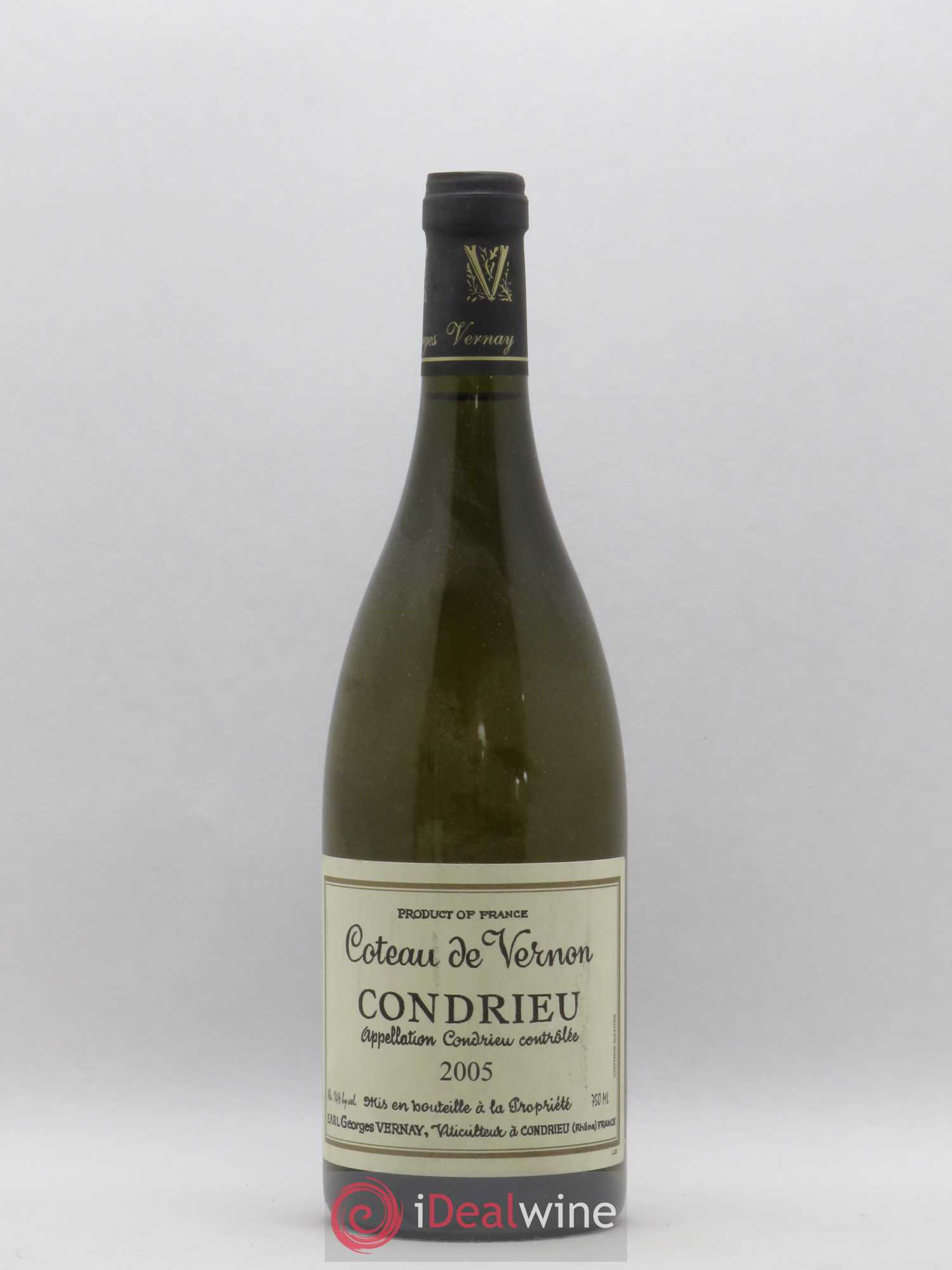 Condrieu Coteau de Vernon Georges Vernay 2005 - Lot de 1 bouteille - 0