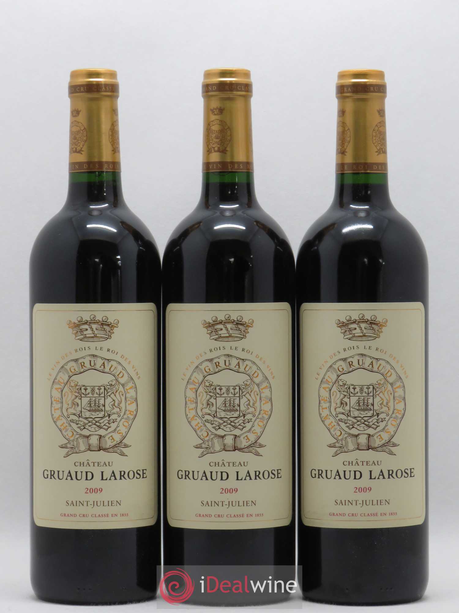 Château Gruaud Larose 2ème Grand Cru Classé 2009 - Lot de 3 bouteilles - 0