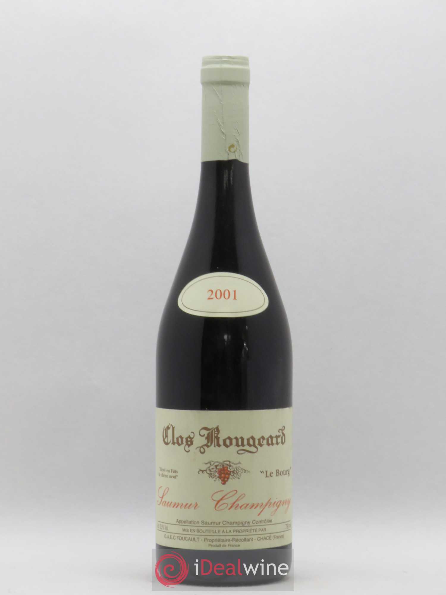 Saumur-Champigny Le Bourg Clos Rougeard 2001 - Lot de 1 bouteille - 0