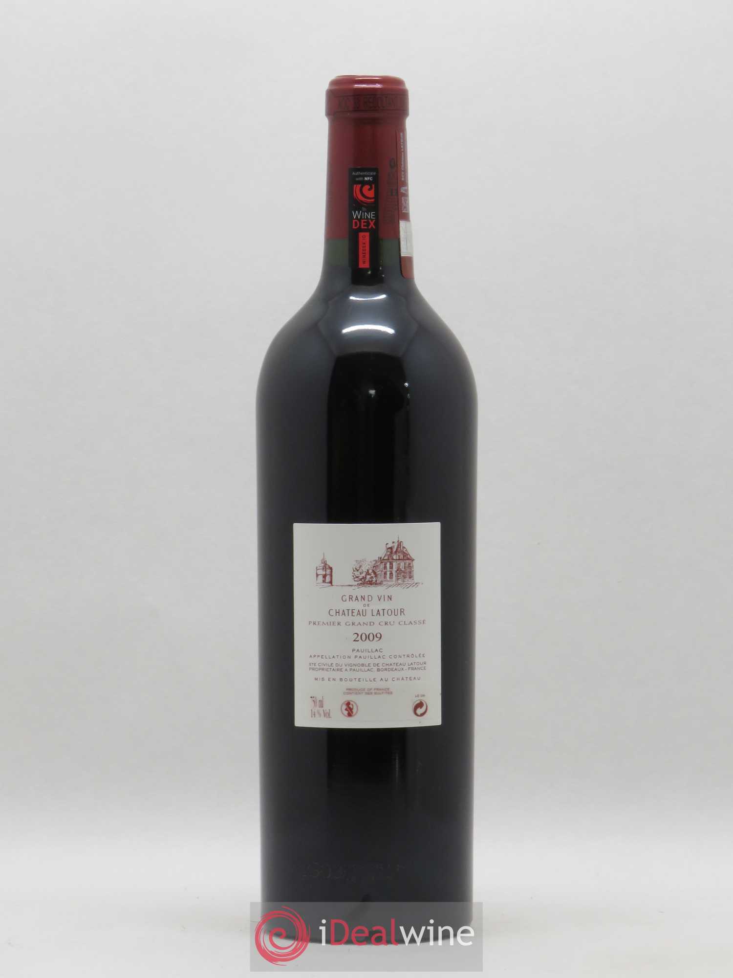 Château Latour 1er Grand Cru Classé 2009 - Lot de 1 bouteille - 1