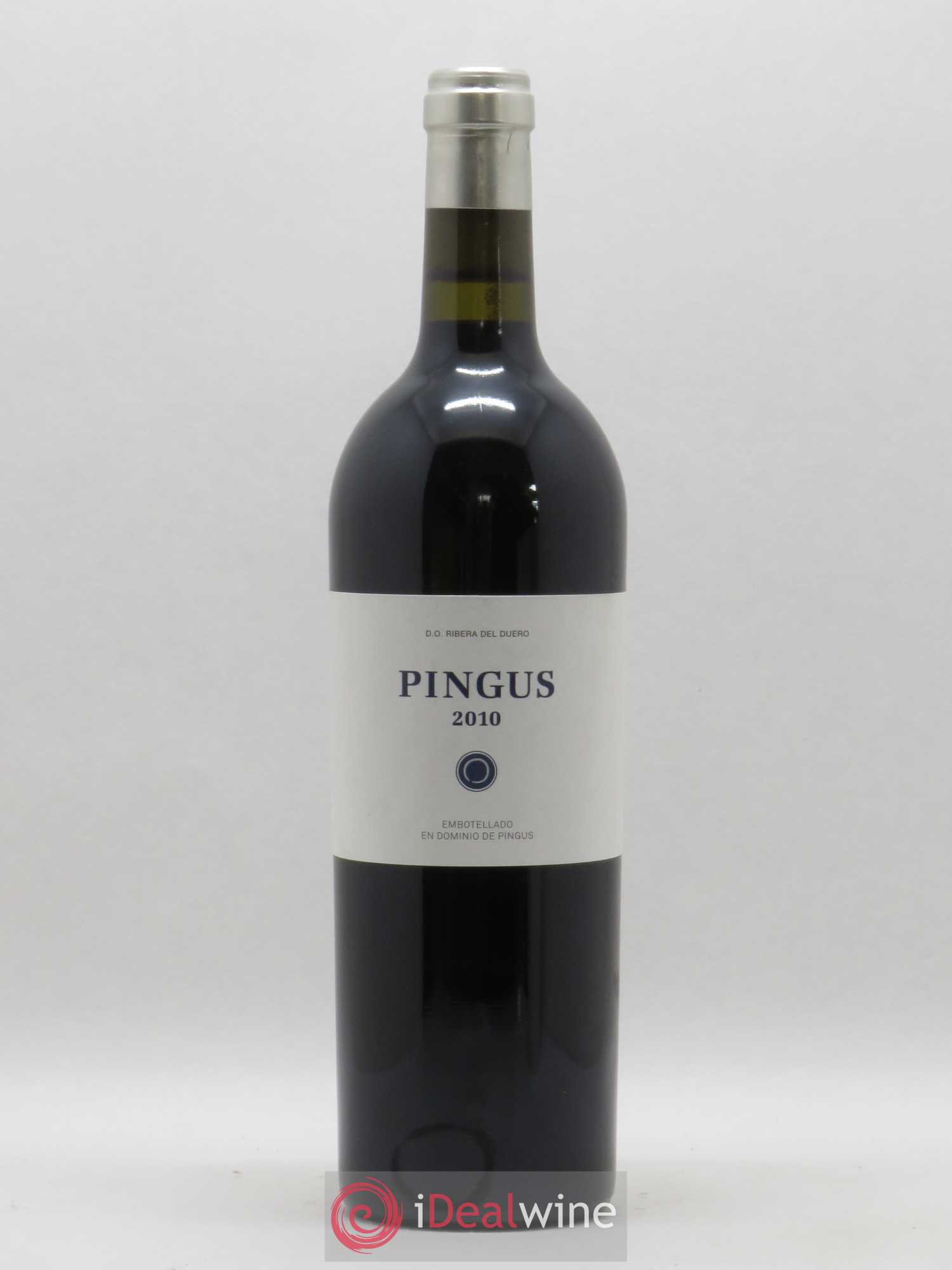 Ribera Del Duero Pingus Dominio de Pingus - Peter Sisseck 2010 - Lot de 1 bouteille - 0