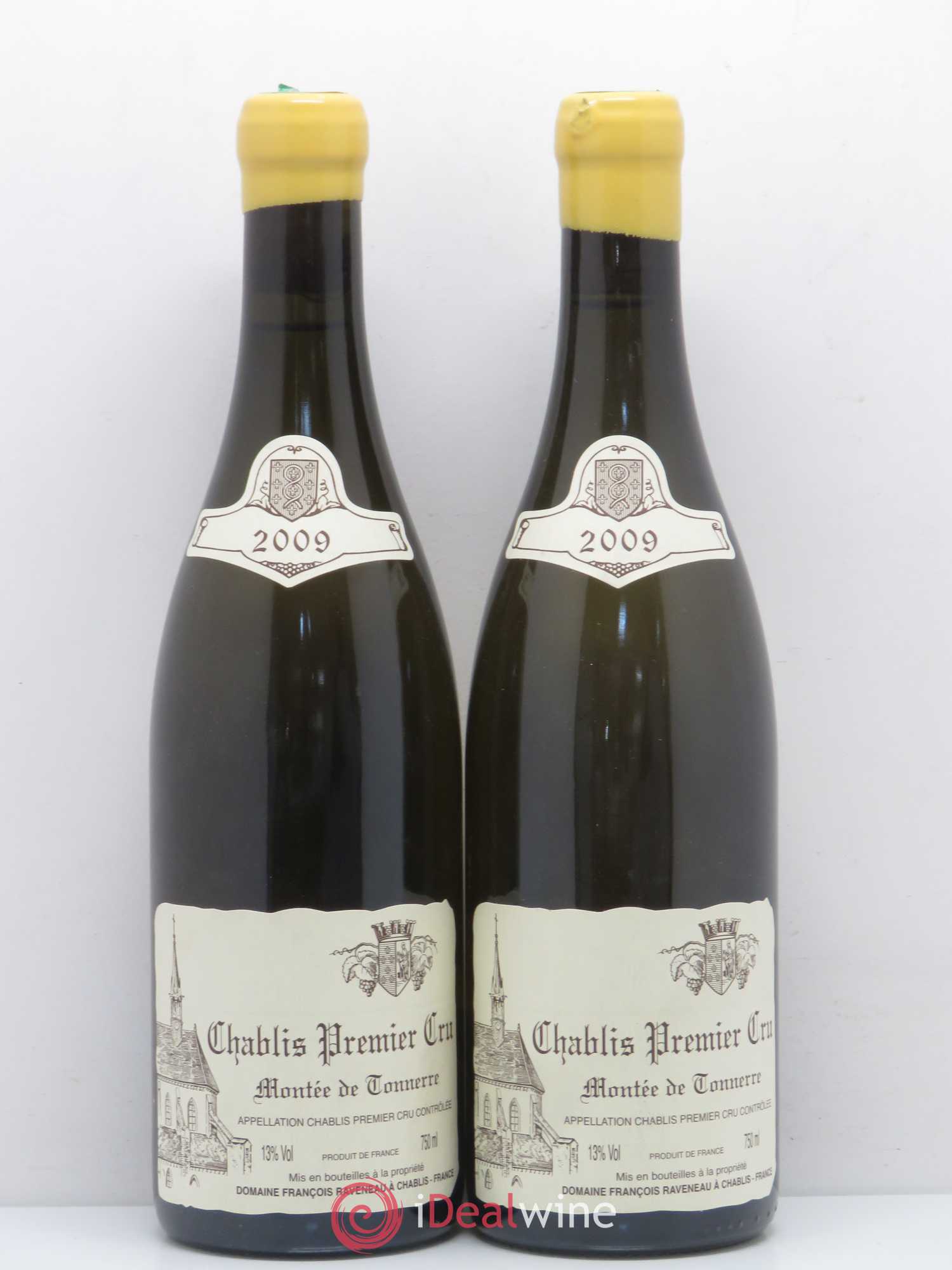 Chablis 1er Cru Montée de Tonnerre Raveneau (Domaine) 2009 - Lot de 2 bouteilles - 0