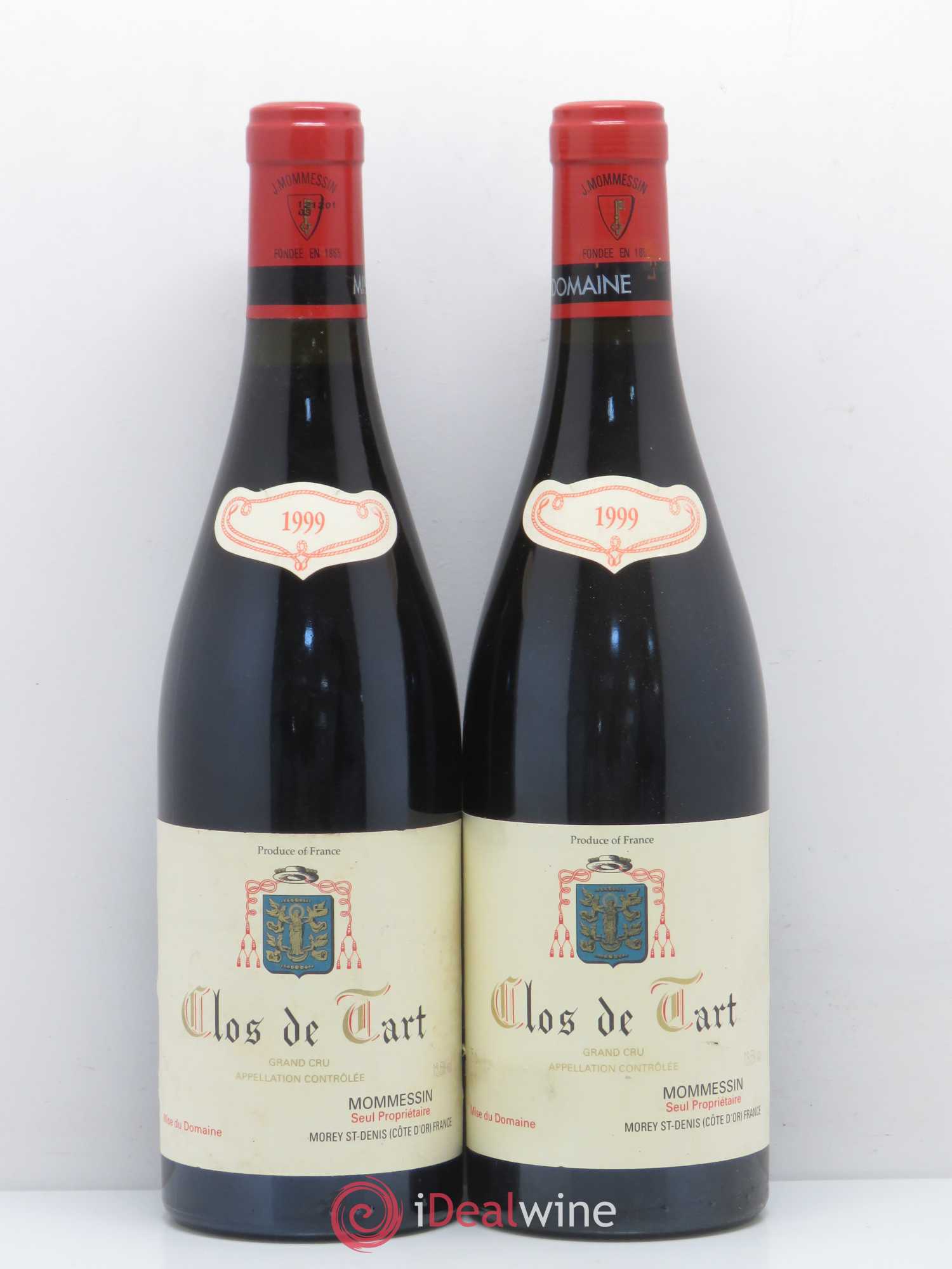 Clos de Tart Grand Cru Clos de Tart 1999 - Lot de 2 bouteilles - 0