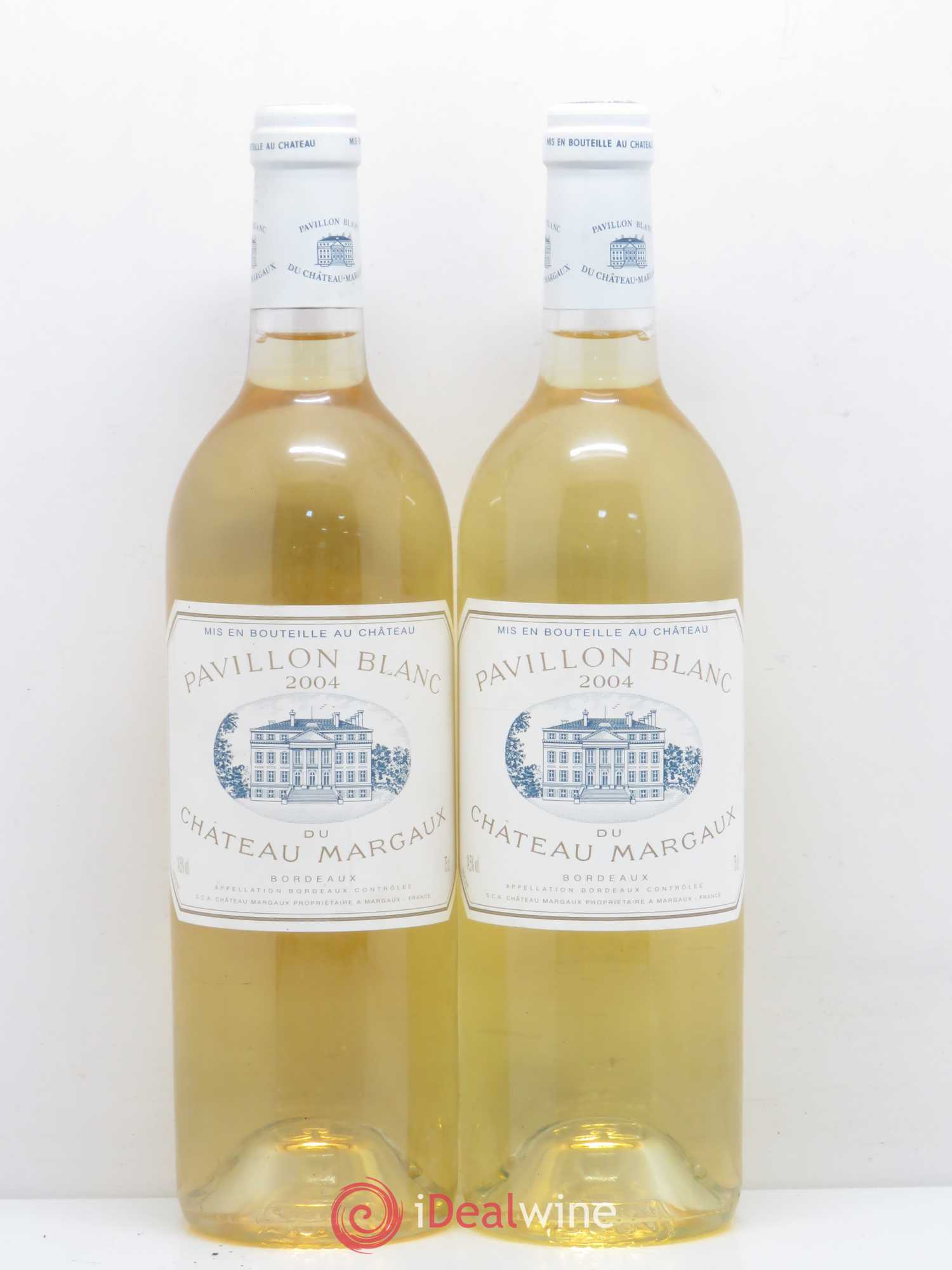 Pavillon Blanc du Château Margaux 2004 - Lot de 2 bouteilles - 0