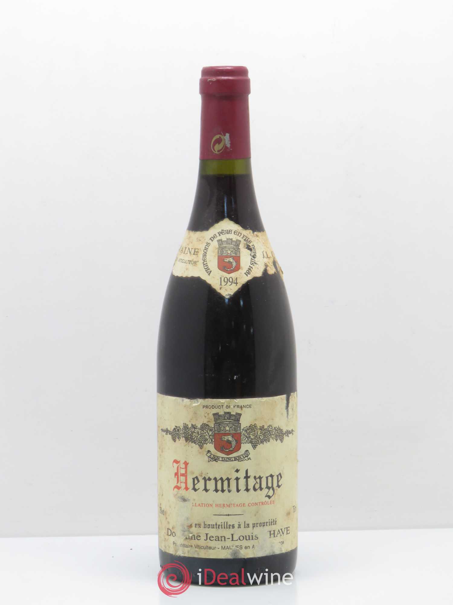 Hermitage Jean-Louis Chave 1994 - Lot de 1 bouteille - 0