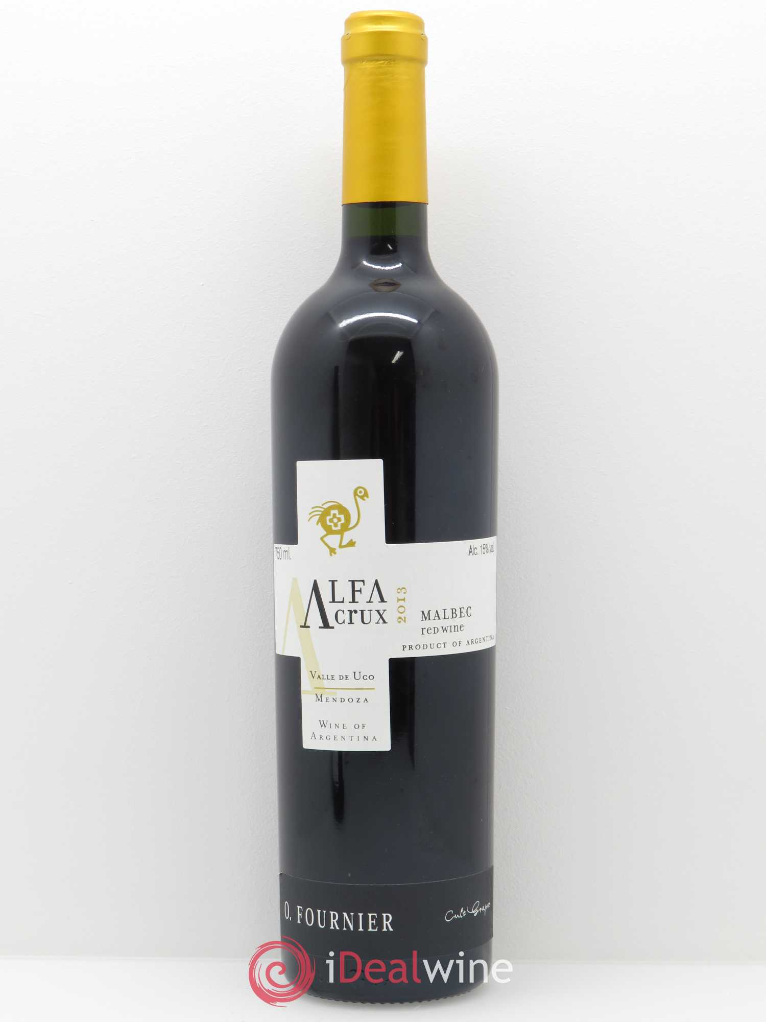 Mendoza O.Fournier Alfa Crux Malbec 2013 - Lot de 1 bouteille - 0