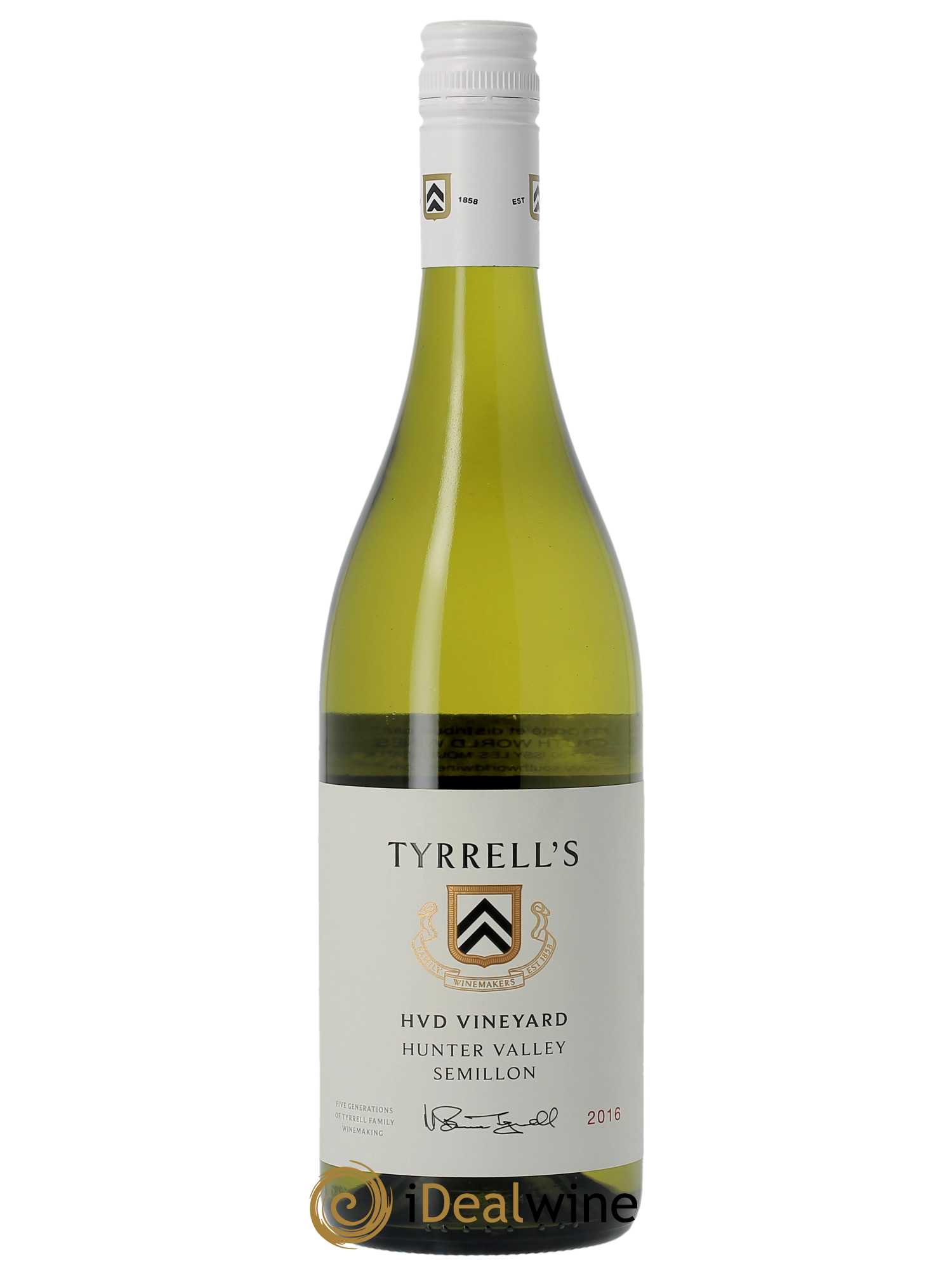 Hunter Valley Tyrrell's Wines Single vineyard HVD 2016 - Lot of 1 bottle - 0