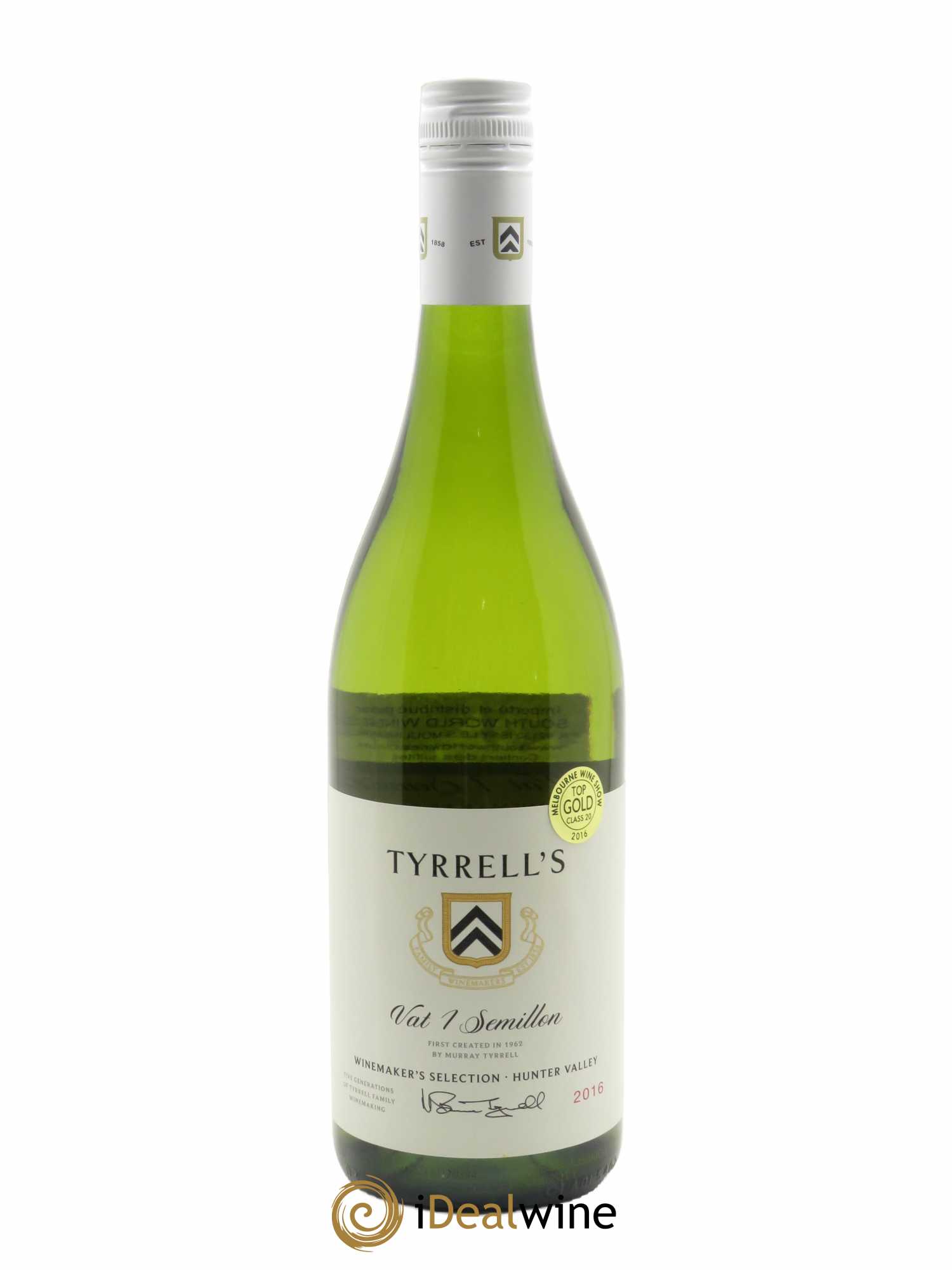 Hunter Valley Tyrrell's Wines Vat 1 Semillon 2016 - Lot de 1 bouteille - 0