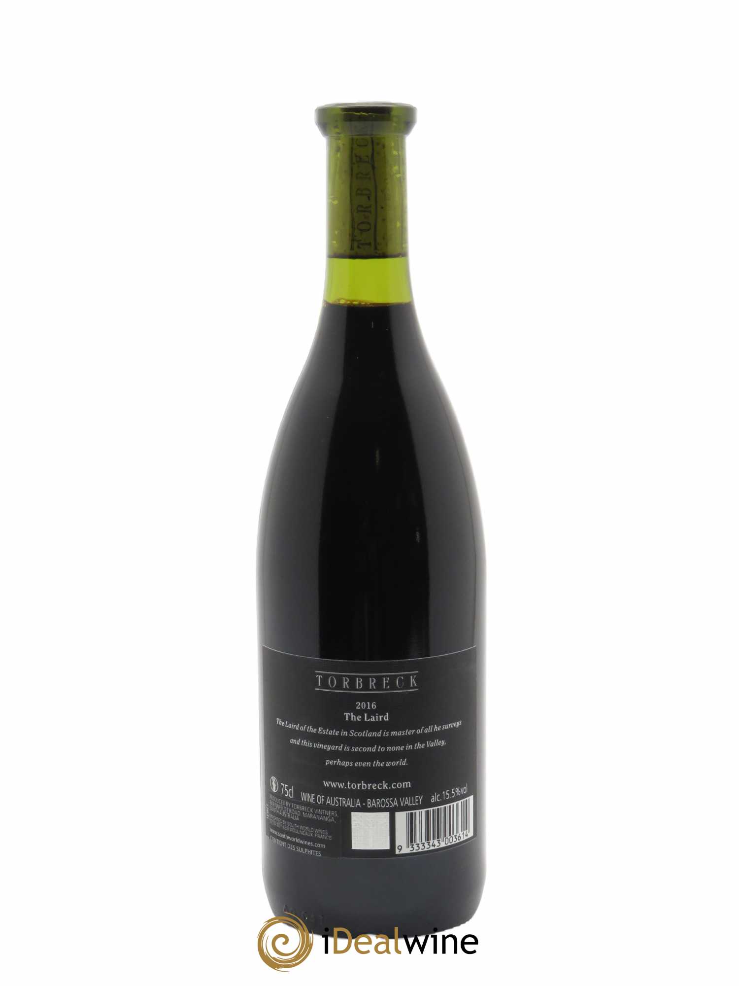 Barossa Valley Torbreck The Laird 2016 - Lot of 1 bottle - 1