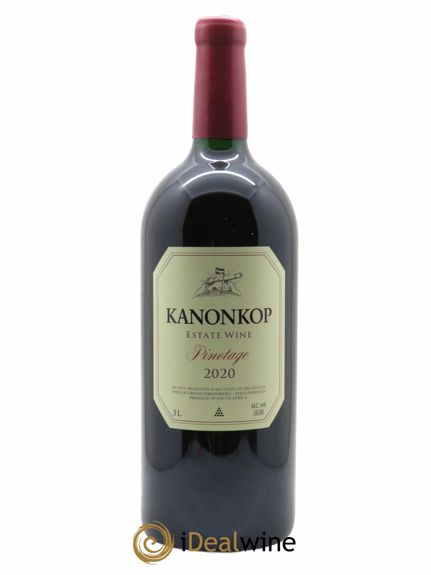 Stellenbosch Kanonkop Pinotage 2020 - Lot de 1 double magnum - 0