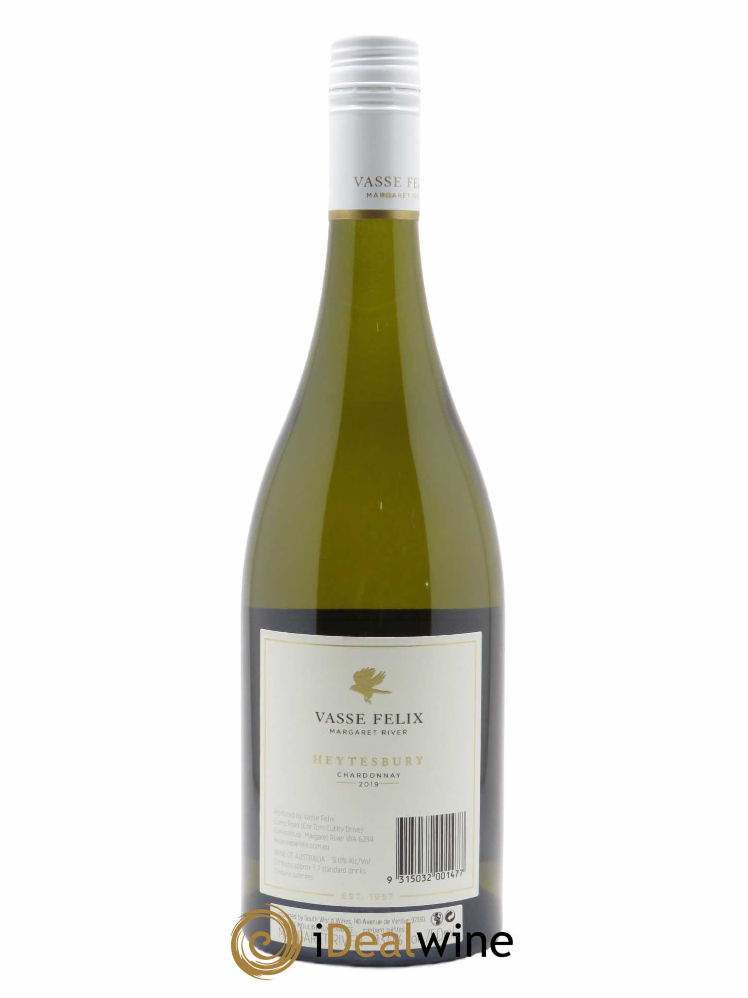Margaret River Vasse Felix Heytesbury Chardonnay 2019 - Posten von 1 Flasche - 1