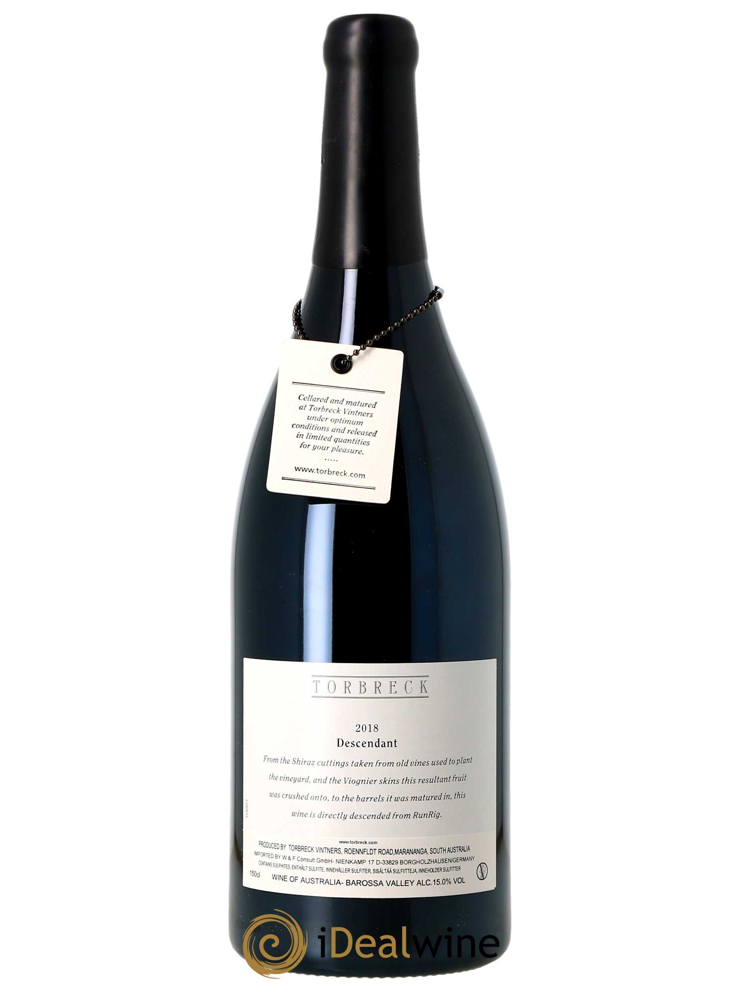 Barossa Valley Torbreck Descendant 2018 - Lotto di 1 magnum - 2