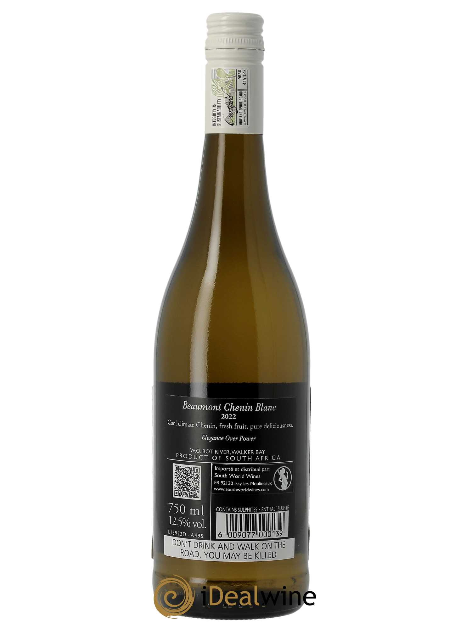 Bot River Beaumont Family Wines Chenin blanc  2022 - Lot of 1 bottle - 1