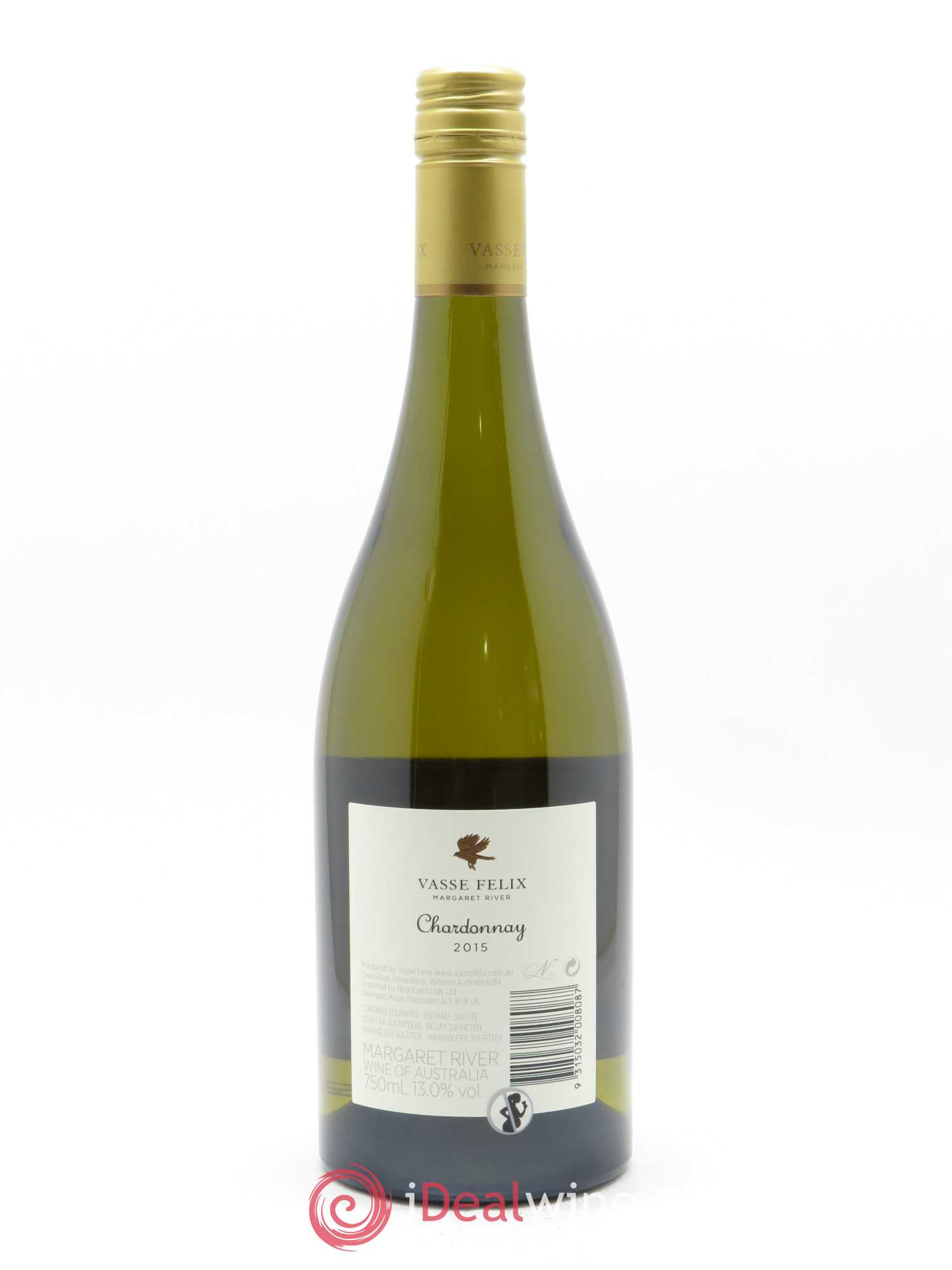 Margaret River Vasse Felix Chardonnay 2015 - Lot de 1 bouteille - 1