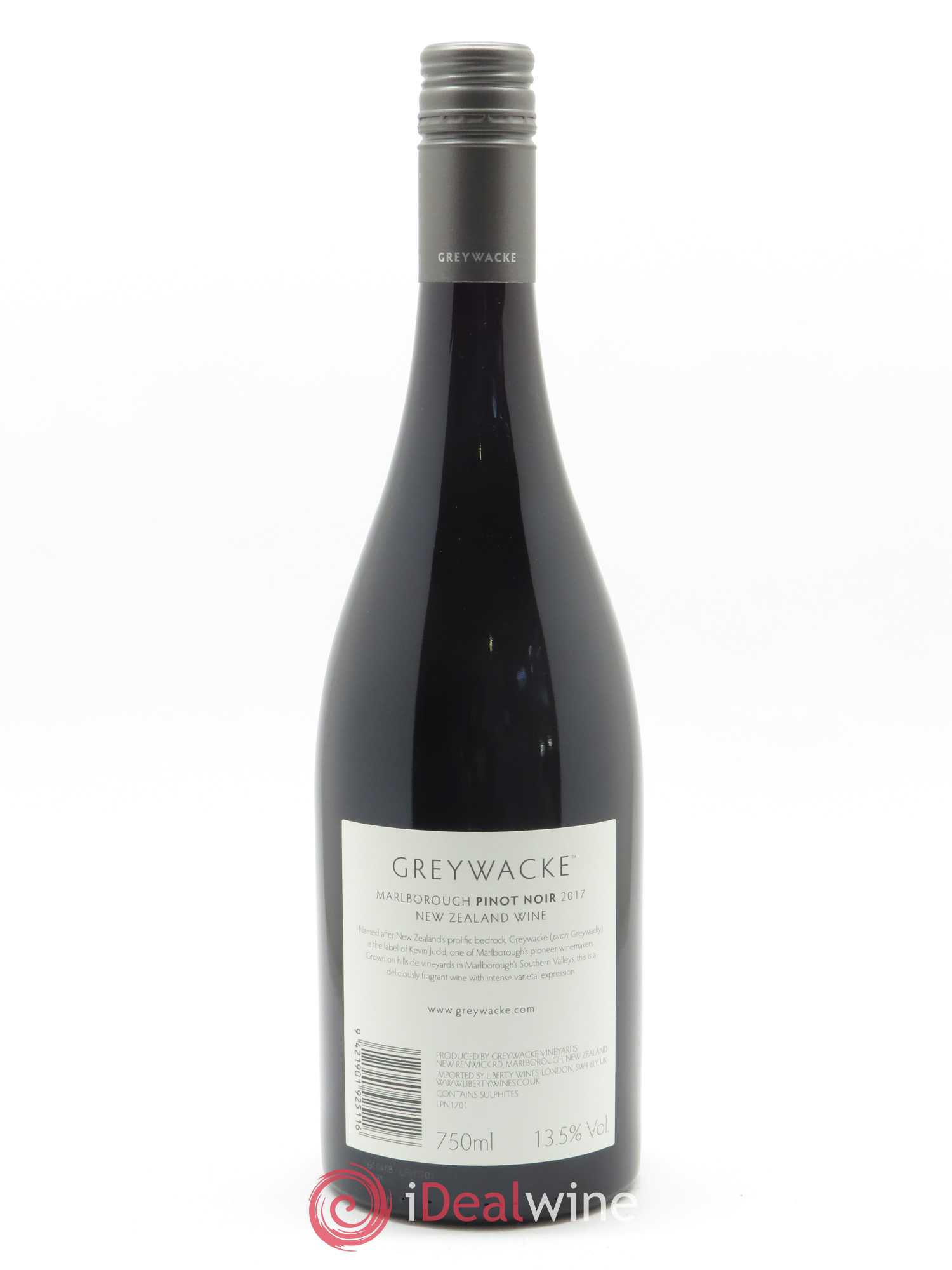 Marlborough Greywacke Pinot Noir 2017 - Lot de 1 bouteille - 1
