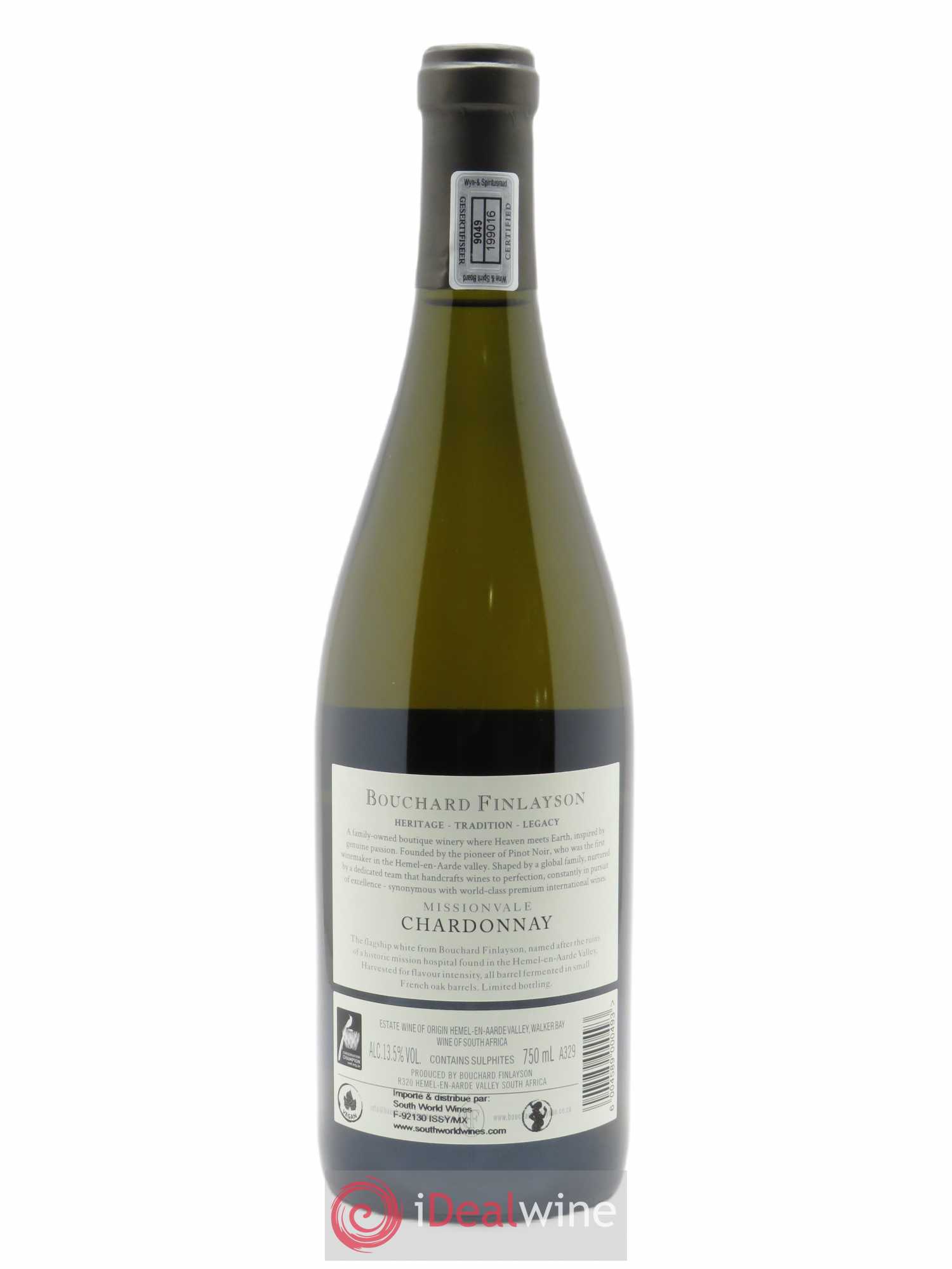 Walker Bay Bouchard Finlayson Missionvale Bouchard Finlayson 2018 - Posten von 1 Flasche - 1