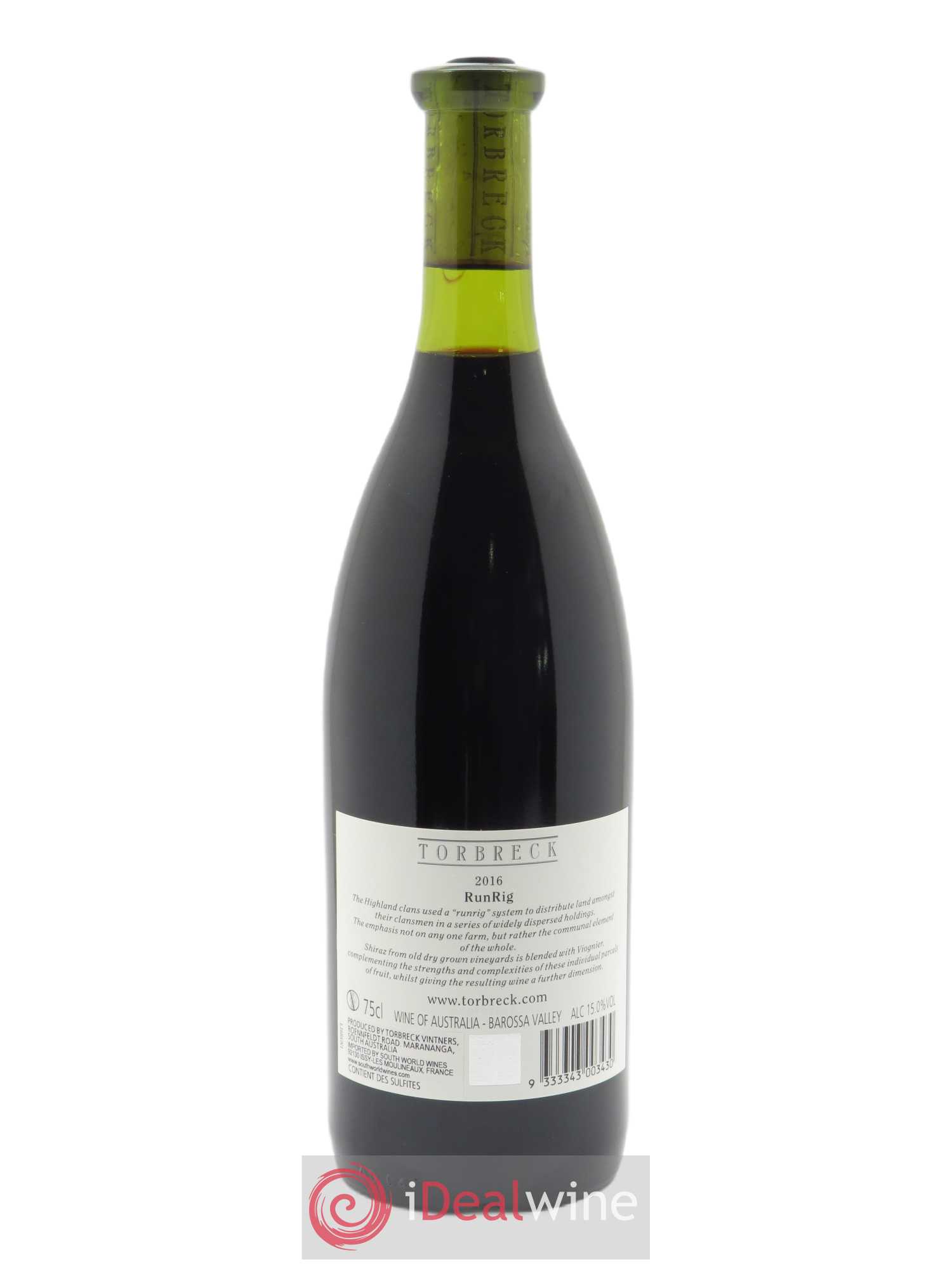 Barossa Valley Torbreck Runrig 2016 - Posten von 1 Flasche - 1