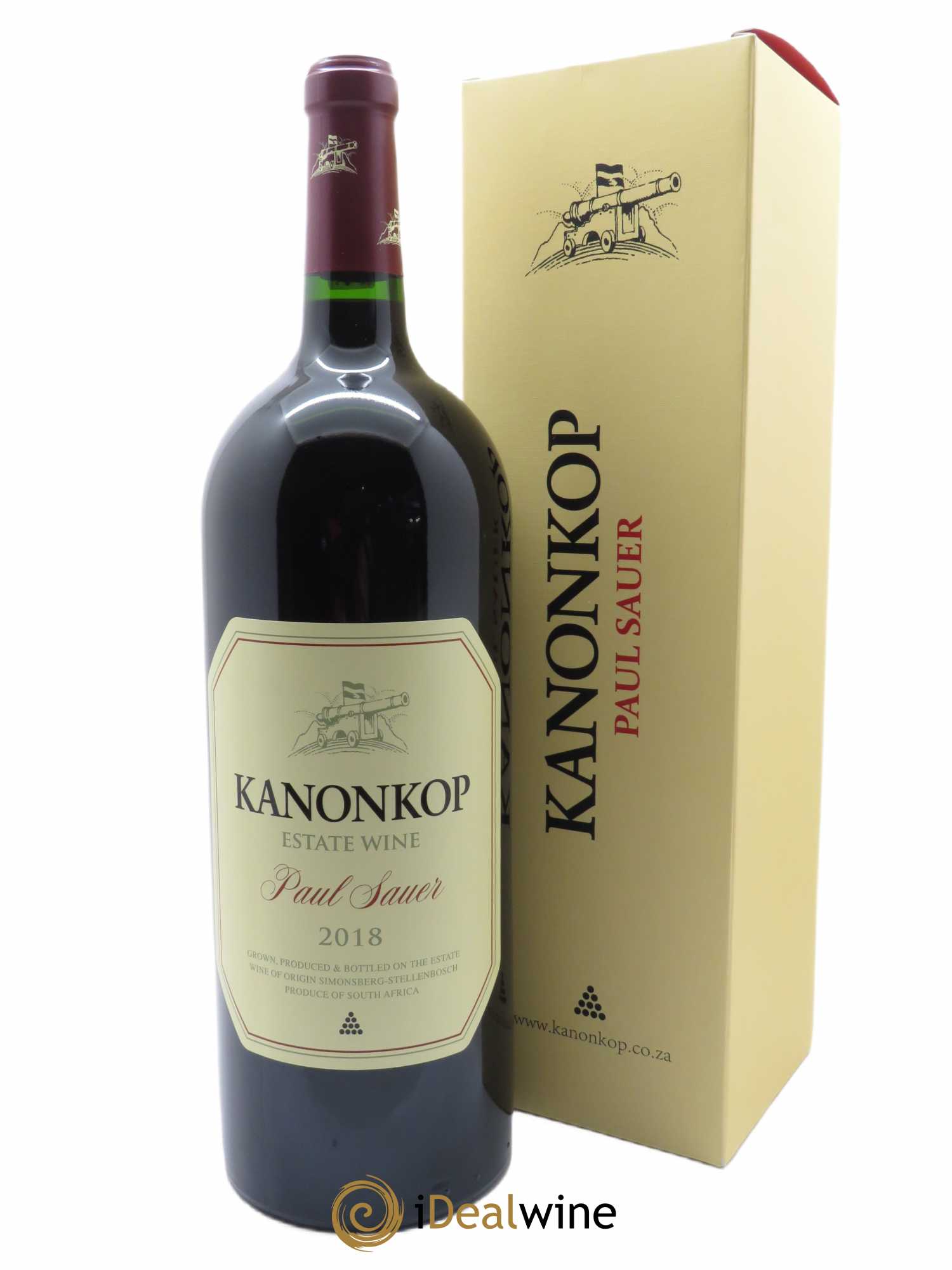 Stellenbosch Kanonkop Paul Sauer 2018 - Lot of 1 magnum - 0