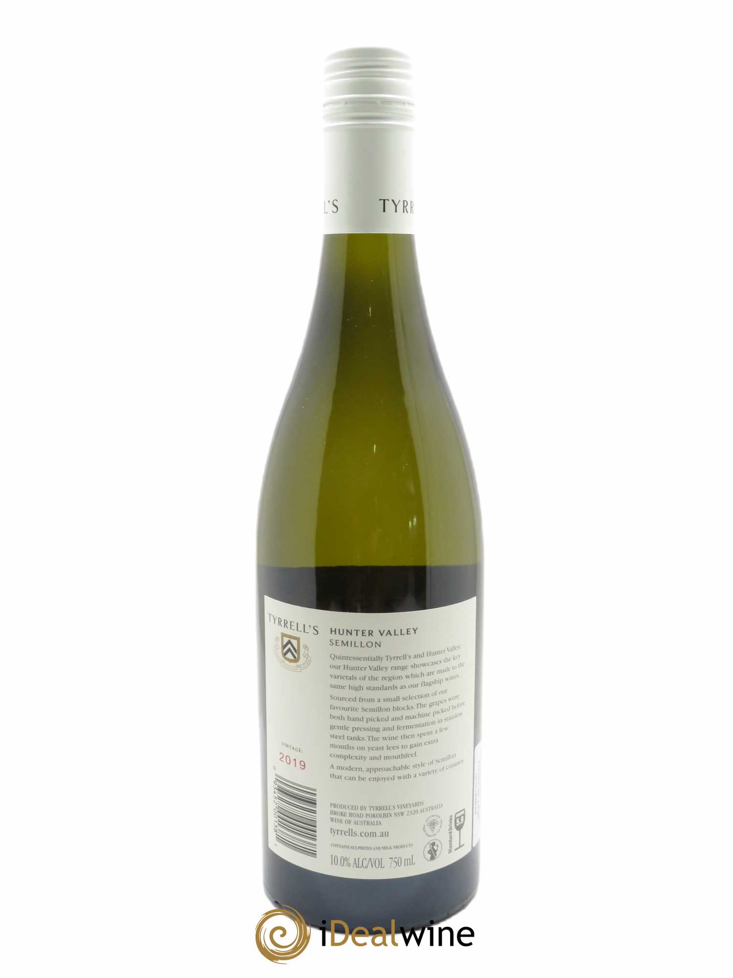 Hunter Valley Tyrrell's Wines Sémillon 2019 - Lot de 1 bouteille - 1